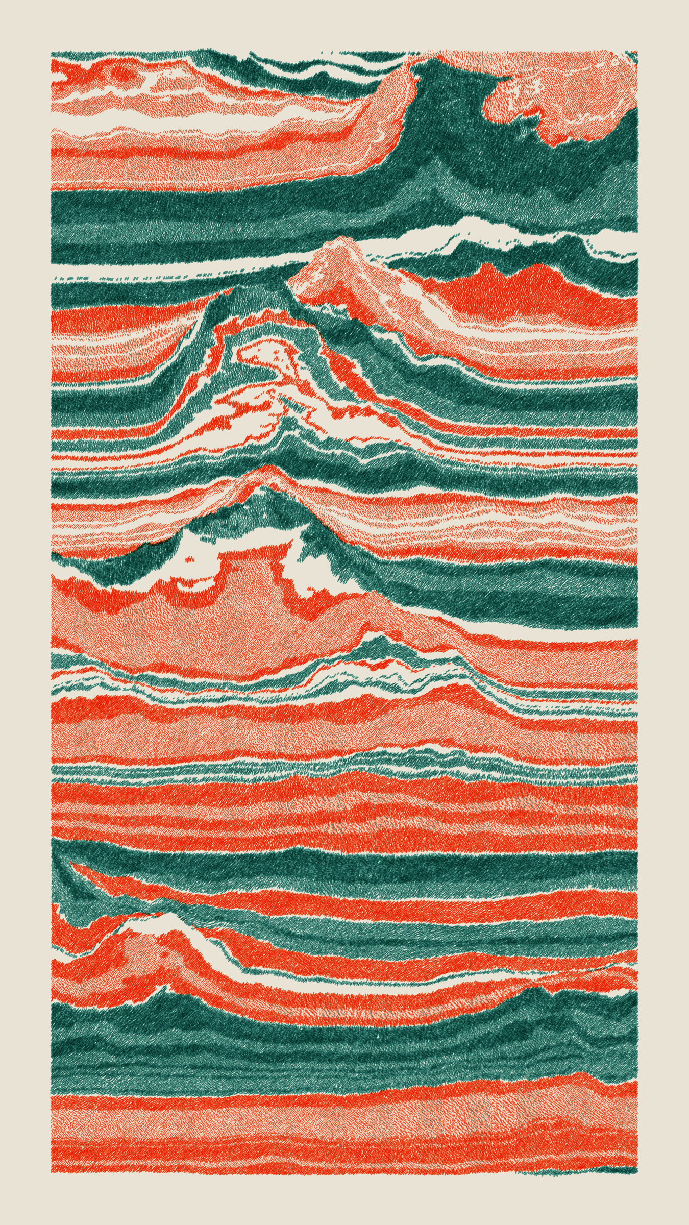 Art Blocks - Art Blocks v2 - Meridian #206 - NFT # 163000206