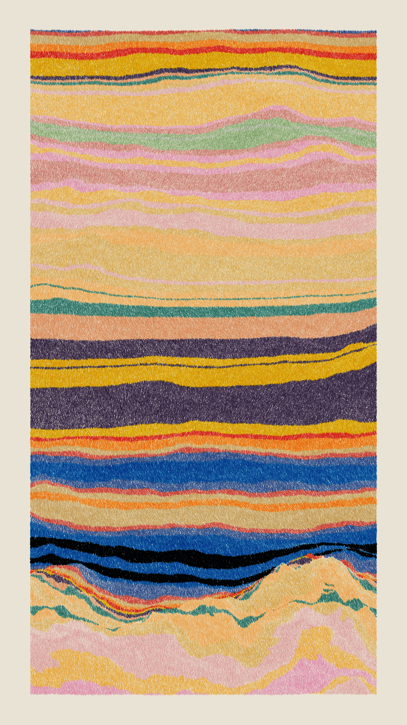 Art Blocks - Art Blocks v2 - Meridian #218 - NFT # 163000218