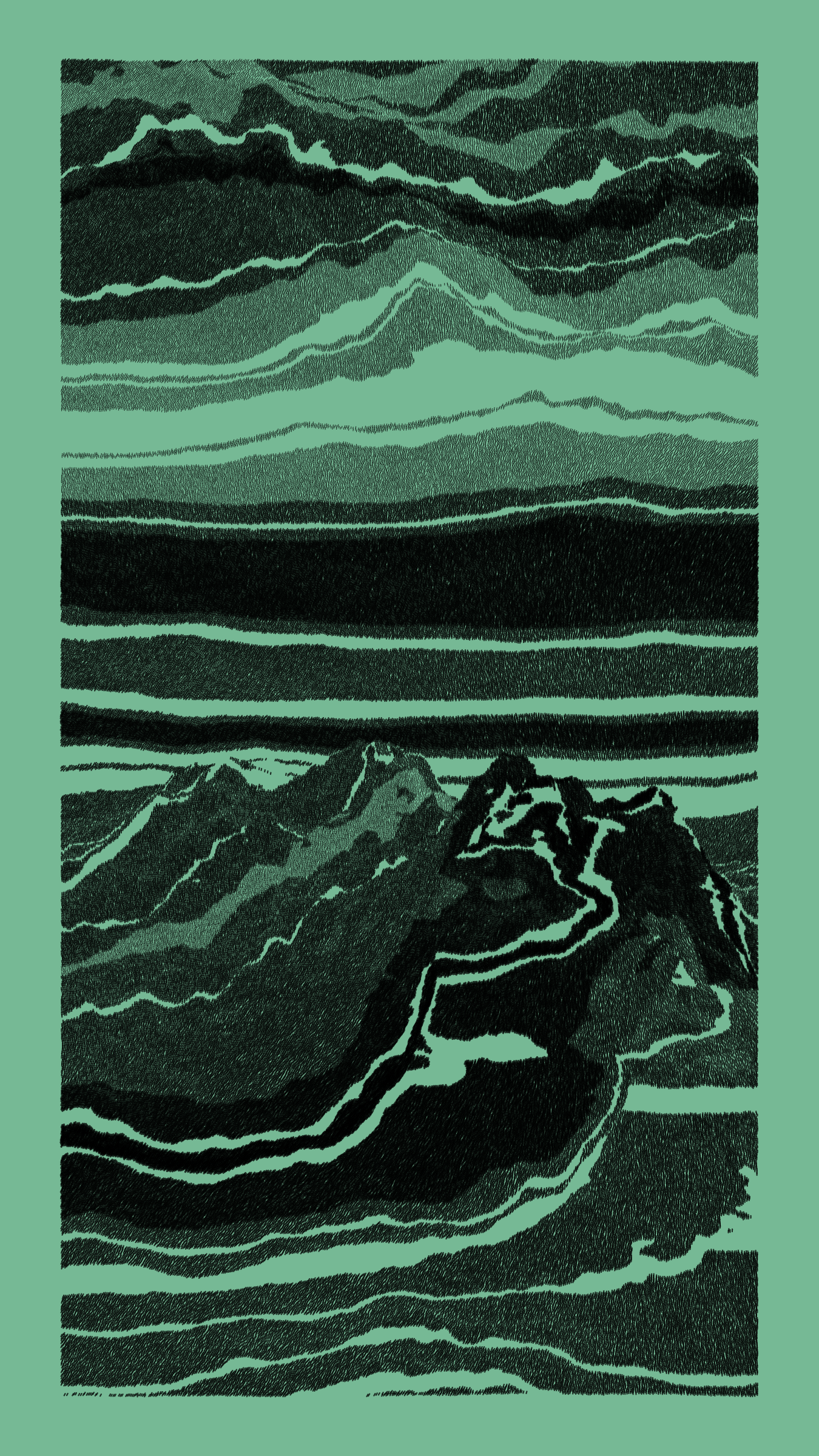 Art Blocks - Art Blocks v2 - Meridian #224 - NFT # 163000224