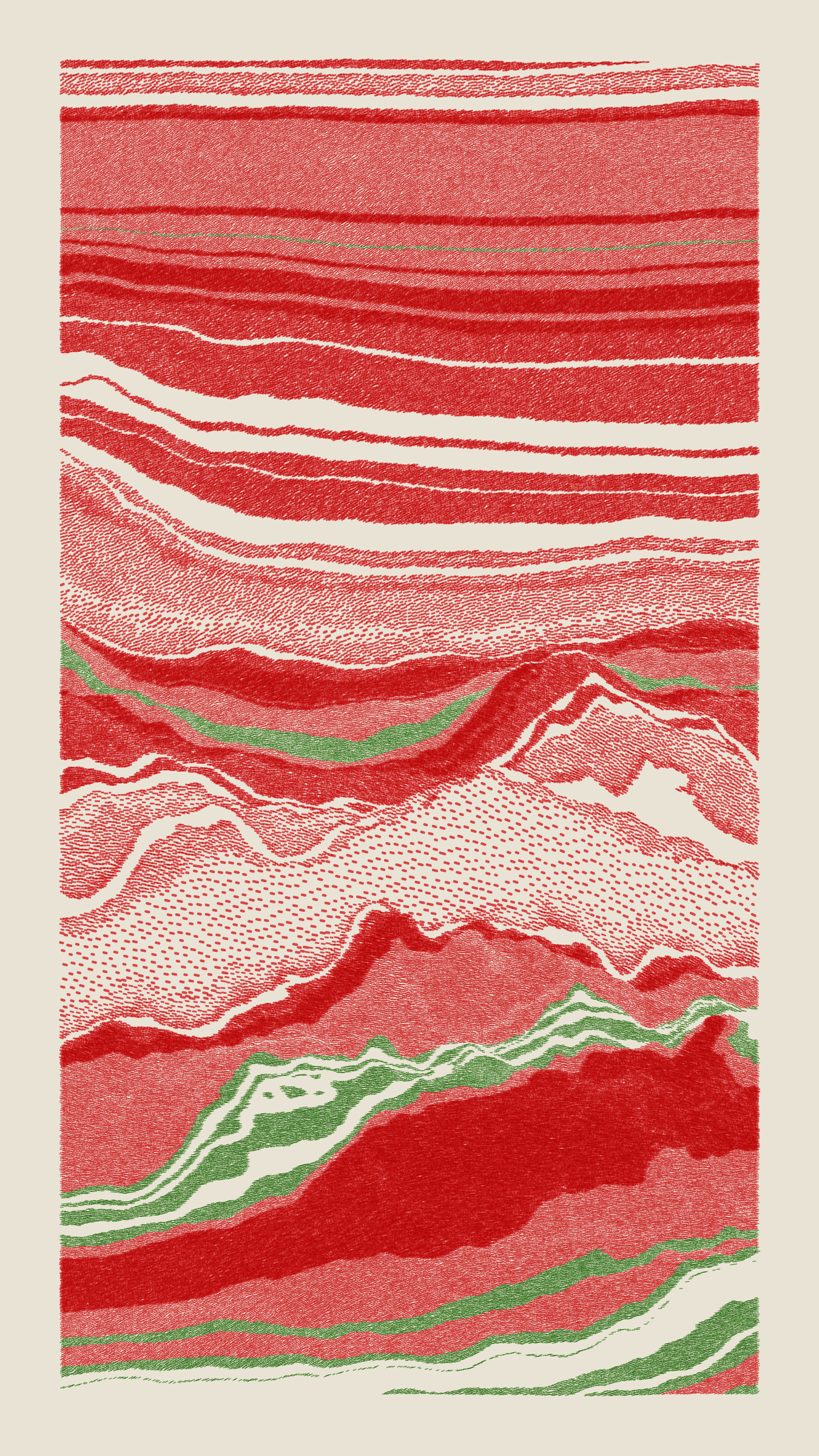 Art Blocks - Art Blocks v2 - Meridian #233 - NFT # 163000233