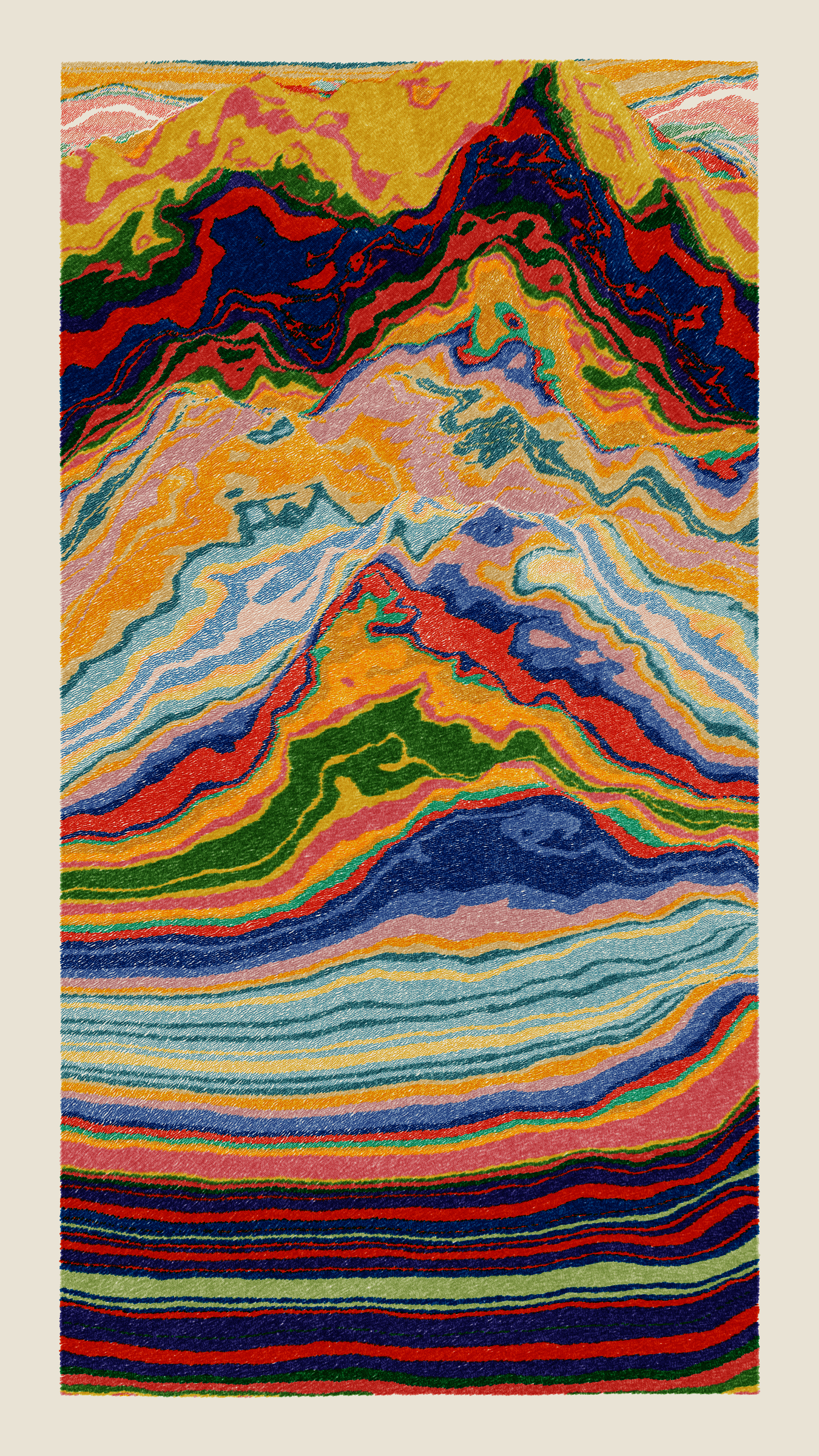 Art Blocks - Art Blocks v2 - Meridian #236 - NFT # 163000236