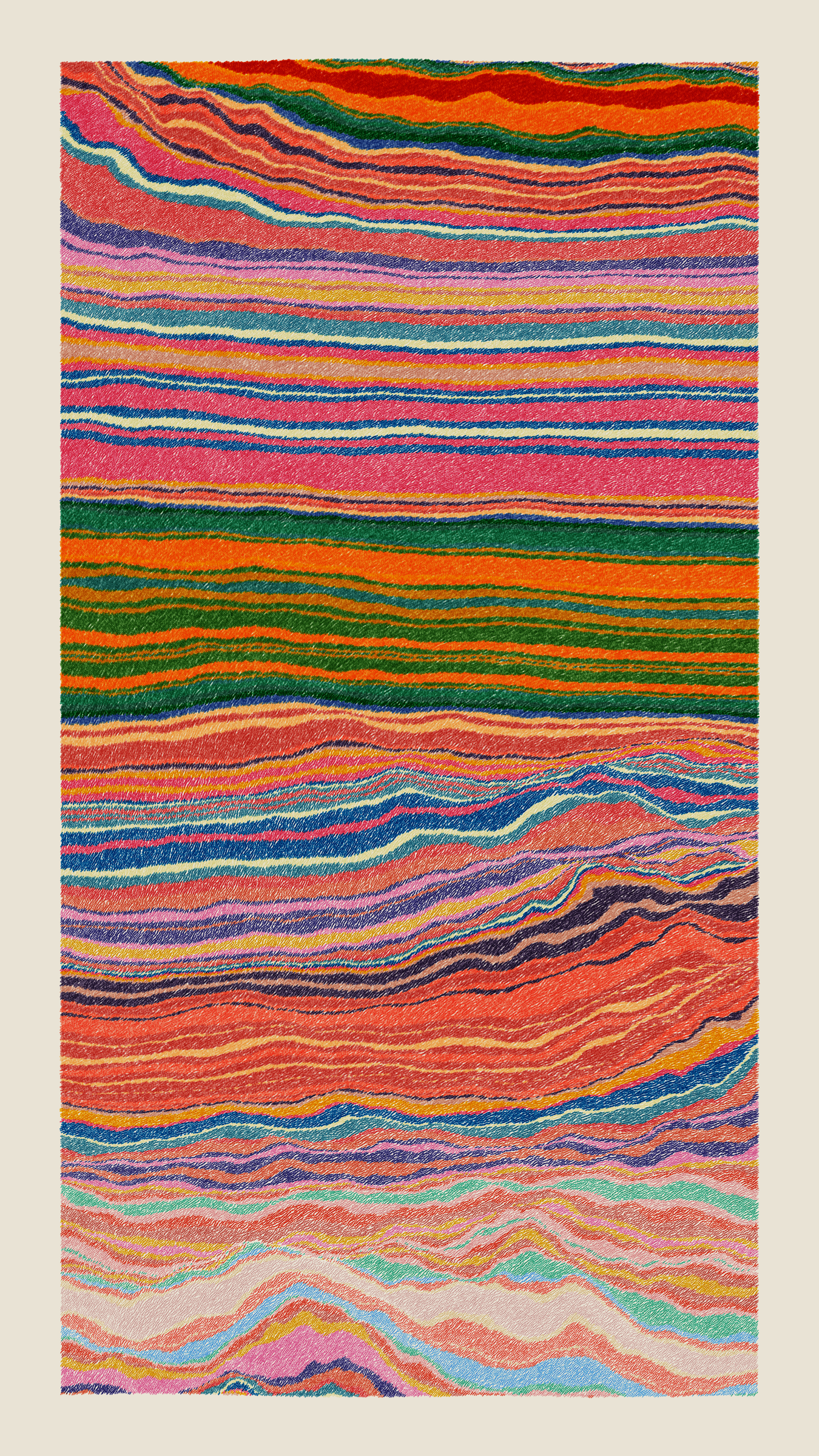 Art Blocks - Art Blocks v2 - Meridian #238 - NFT # 163000238