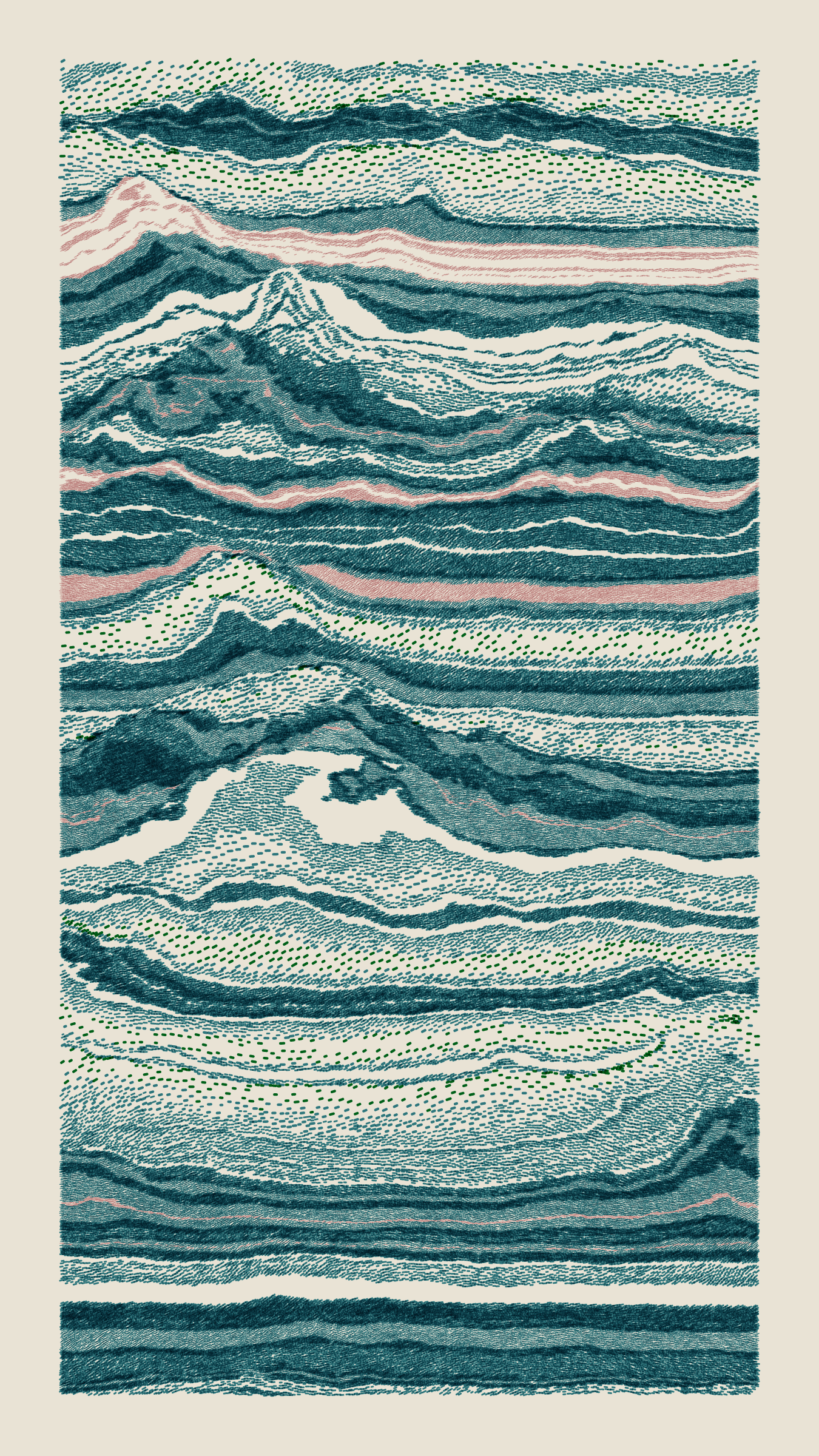 Art Blocks - Art Blocks v2 - Meridian #249 - NFT # 163000249