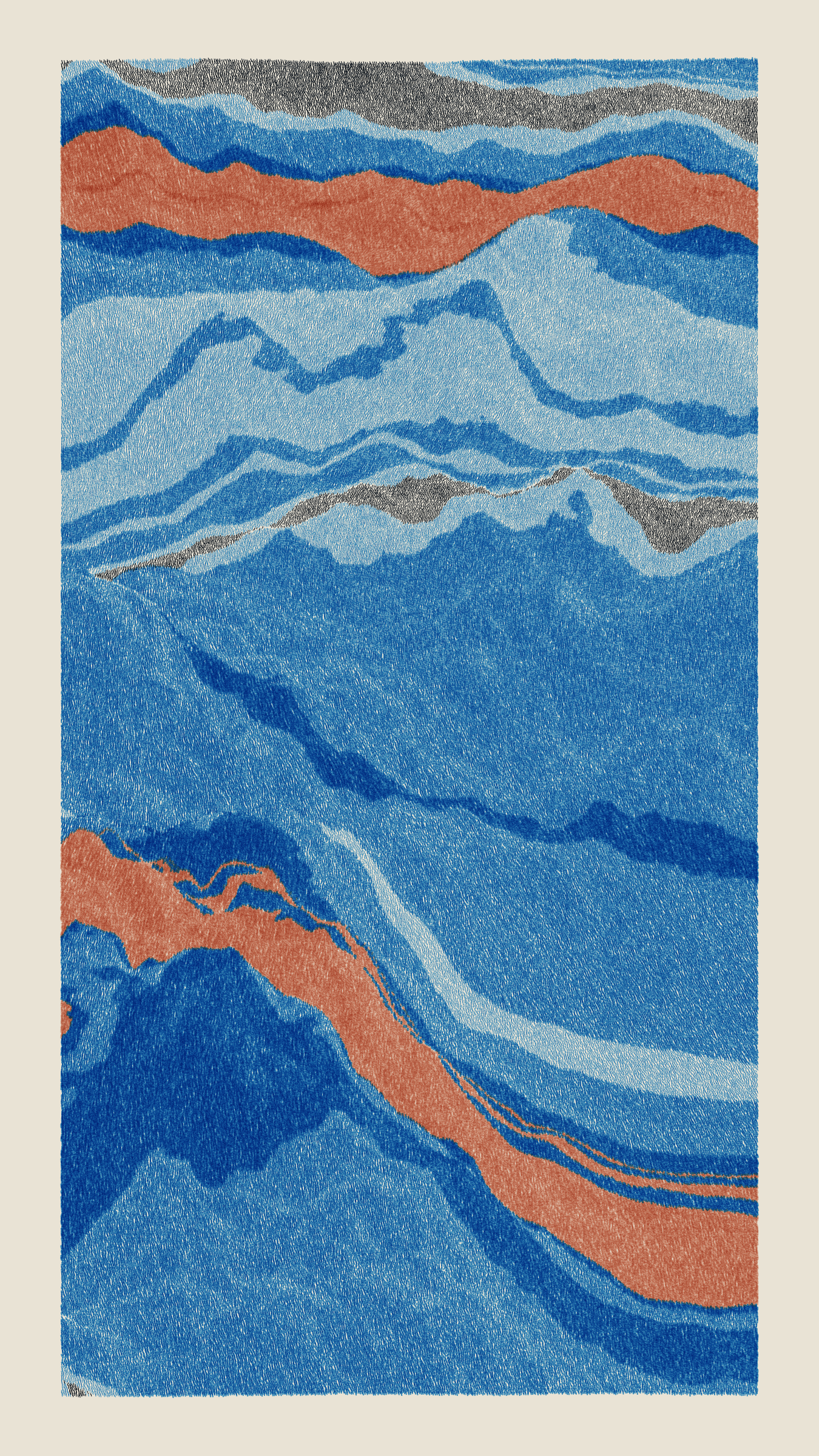 Art Blocks - Art Blocks v2 - Meridian #260 - NFT # 163000260