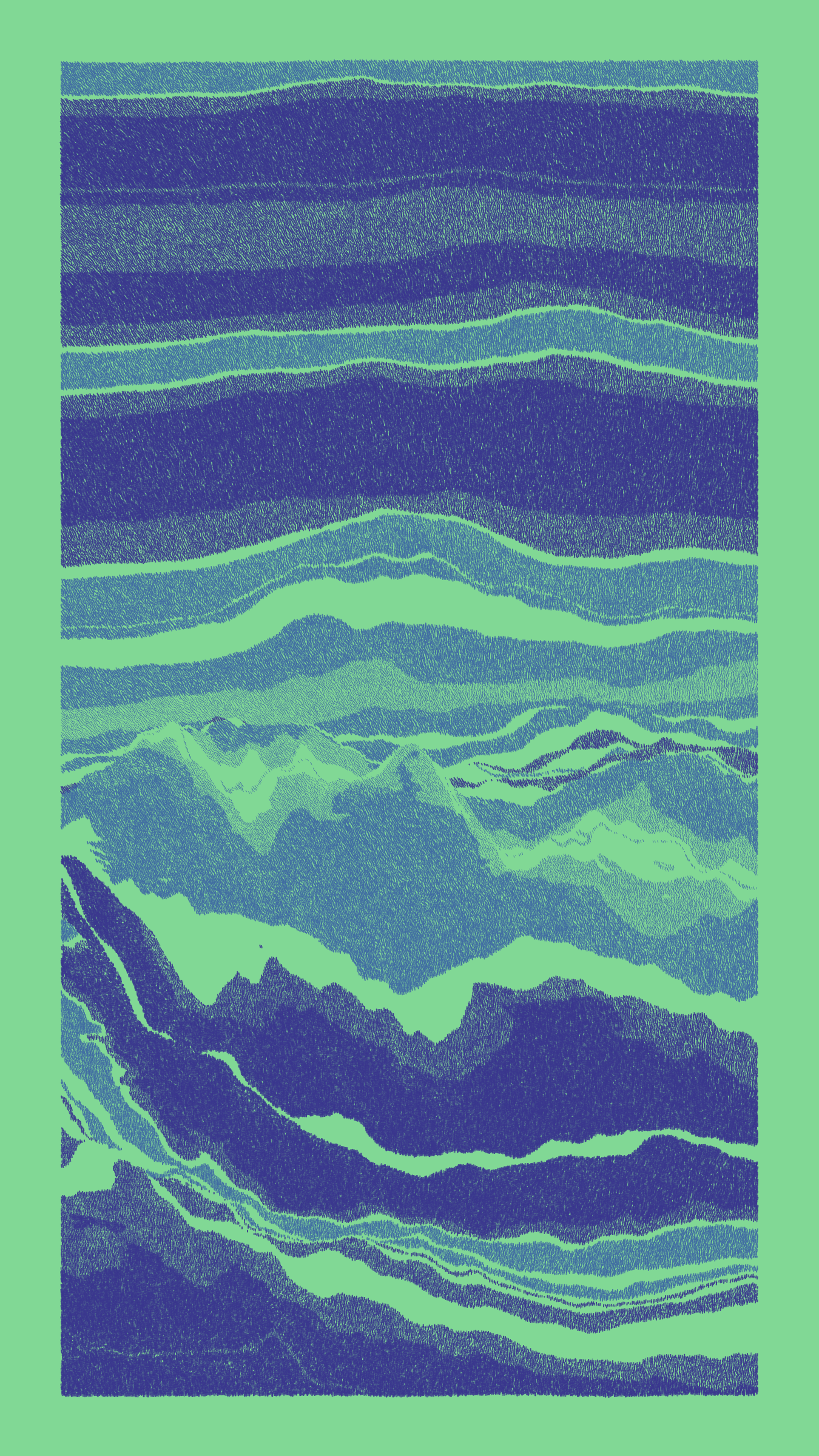 Art Blocks - Art Blocks v2 - Meridian #261 - NFT # 163000261