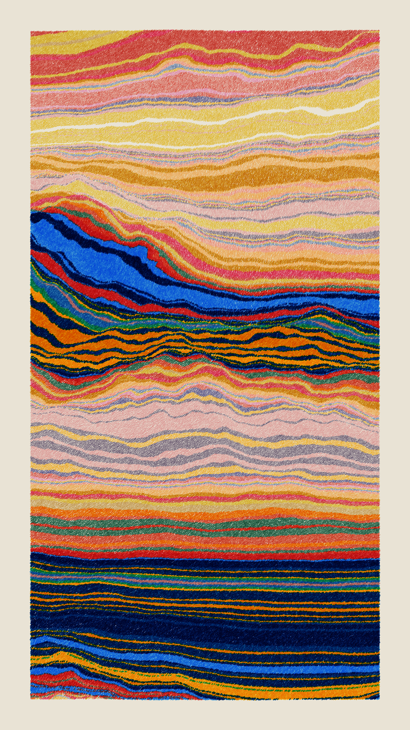 Art Blocks - Art Blocks v2 - Meridian #278 - NFT # 163000278