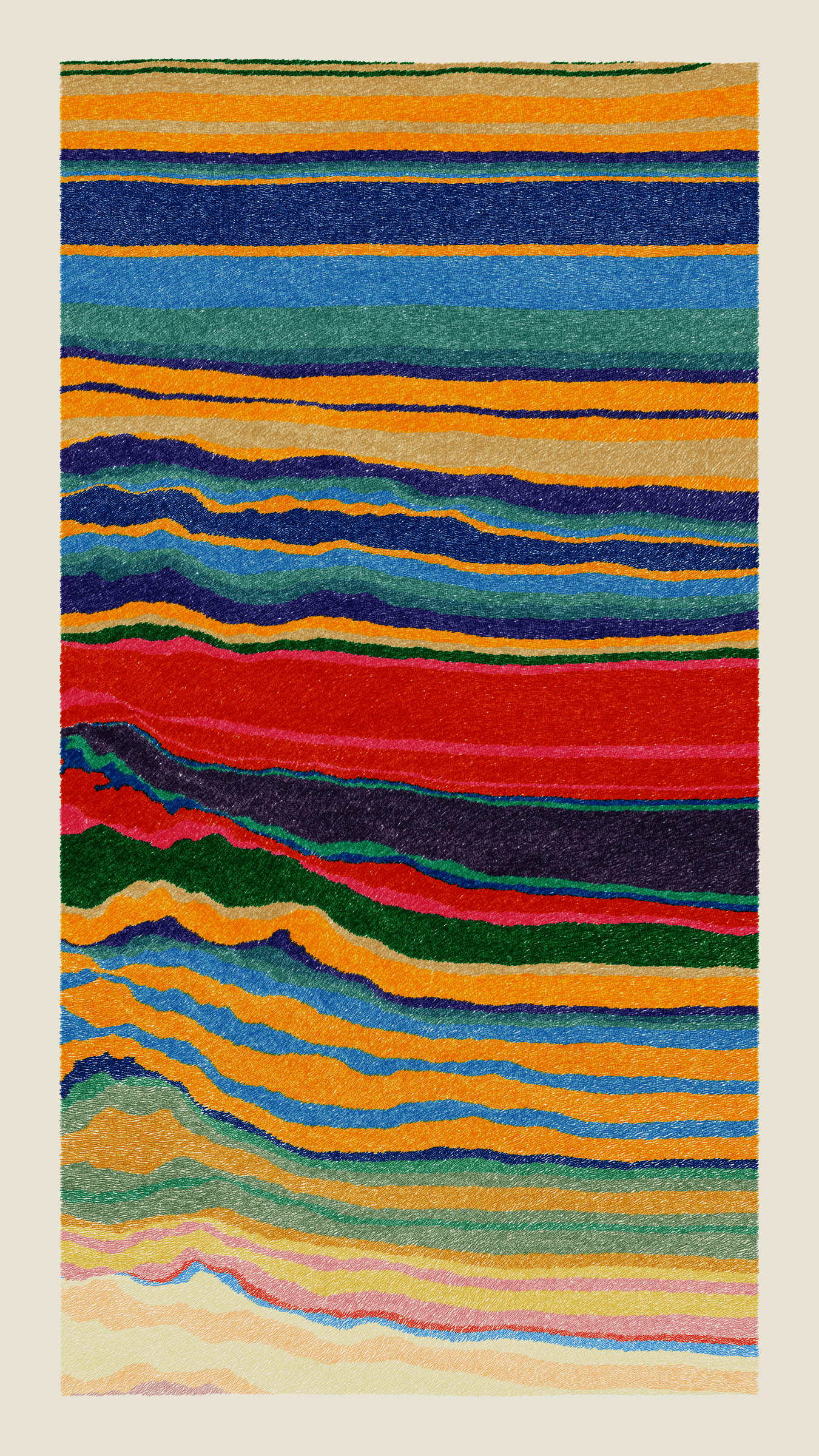 Art Blocks - Art Blocks v2 - Meridian #282 - NFT # 163000282