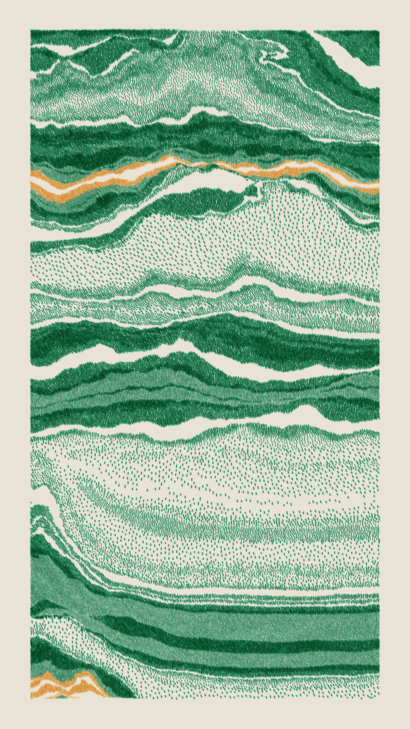 Art Blocks - Art Blocks v2 - Meridian #283 - NFT # 163000283