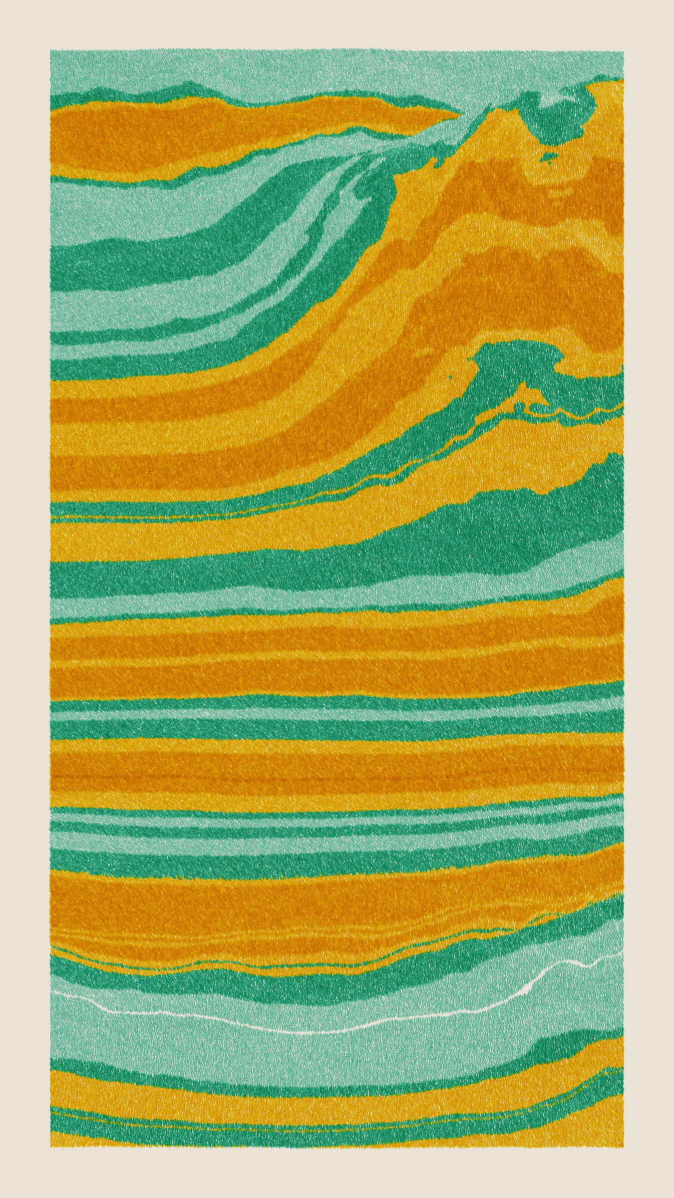 Art Blocks - Art Blocks v2 - Meridian #291 - NFT # 163000291