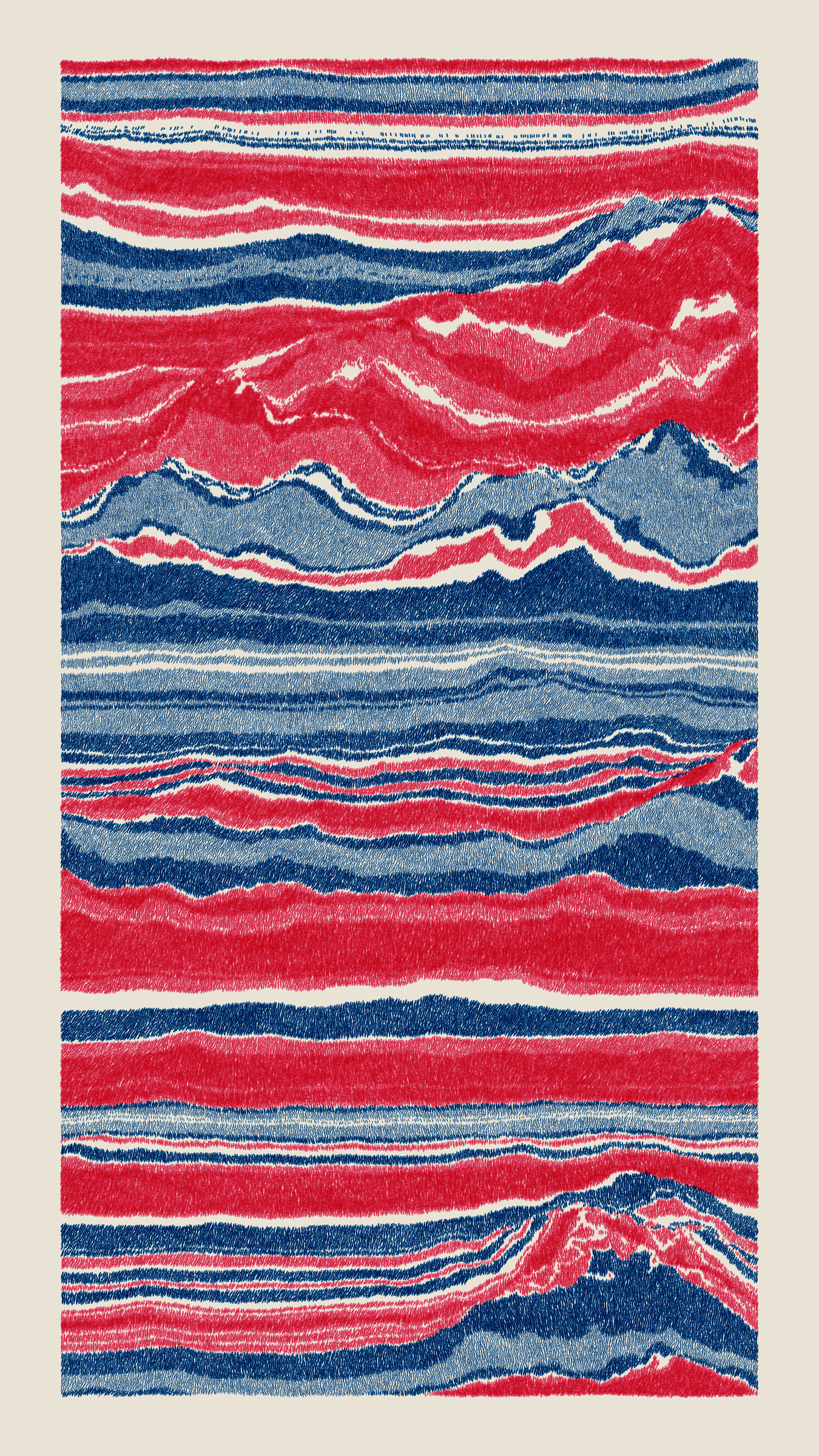 Art Blocks - Art Blocks v2 - Meridian #296 - NFT # 163000296