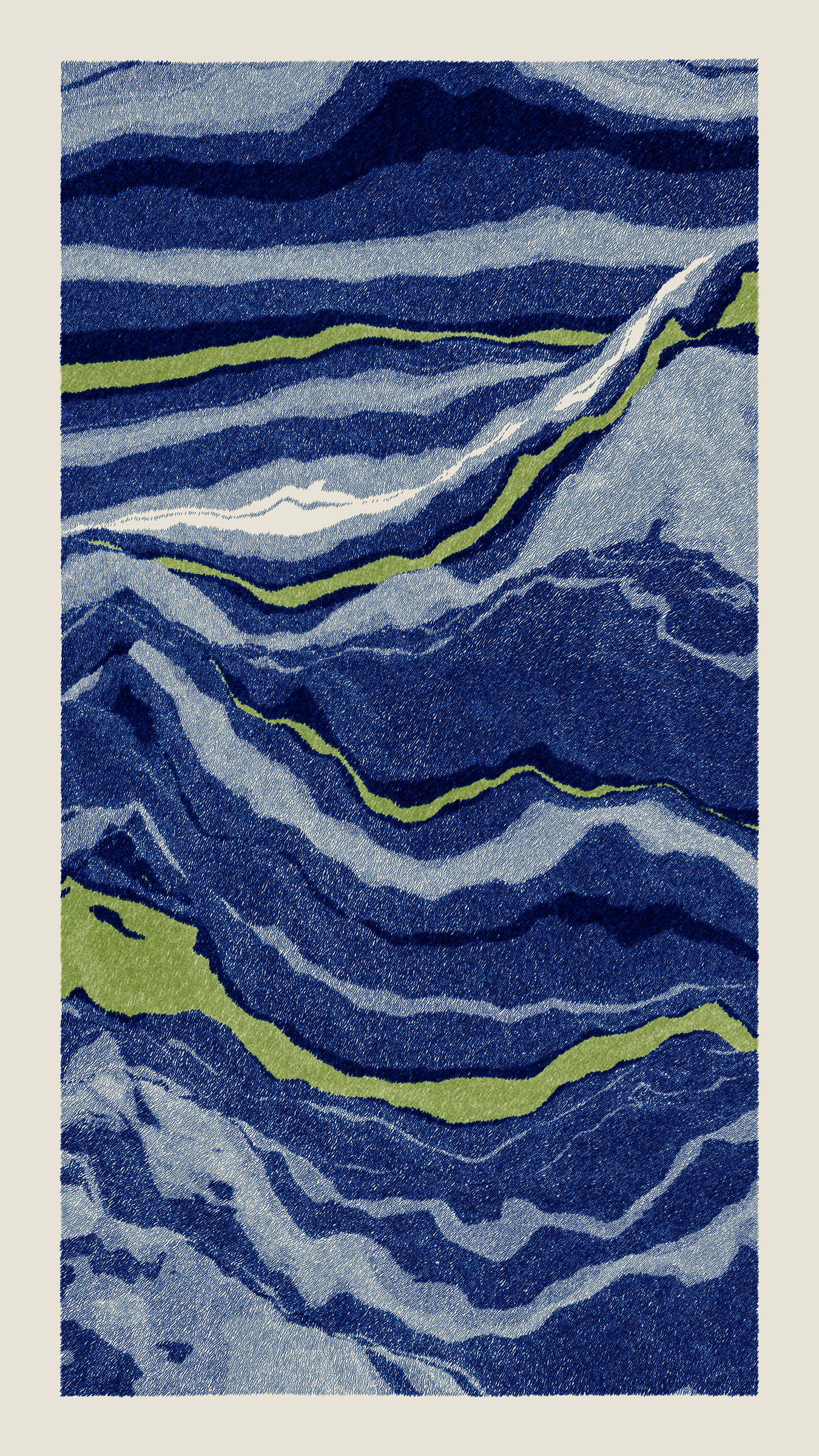 Art Blocks - Art Blocks v2 - Meridian #298 - NFT # 163000298