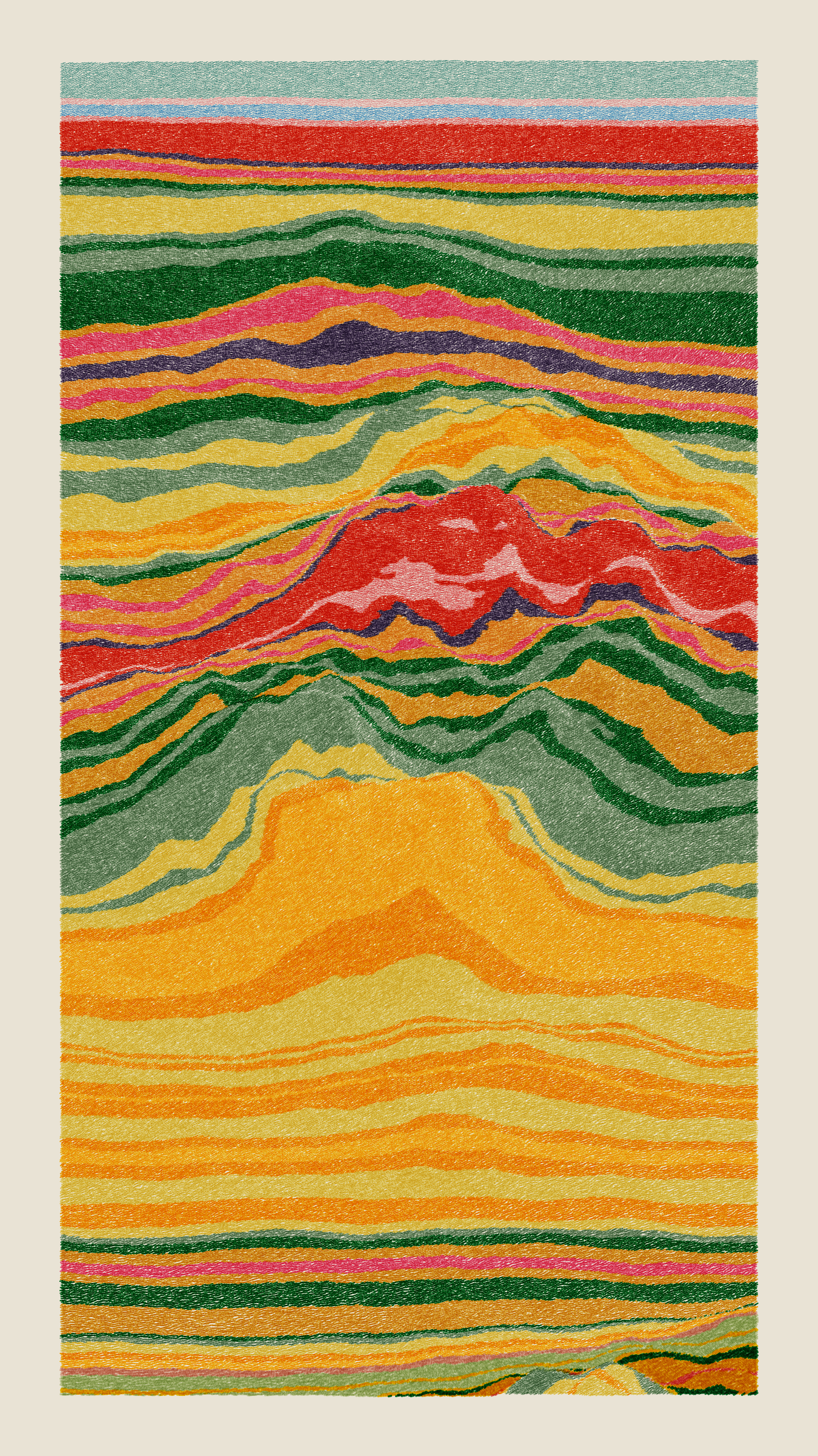 Art Blocks - Art Blocks v2 - Meridian #304 - NFT # 163000304