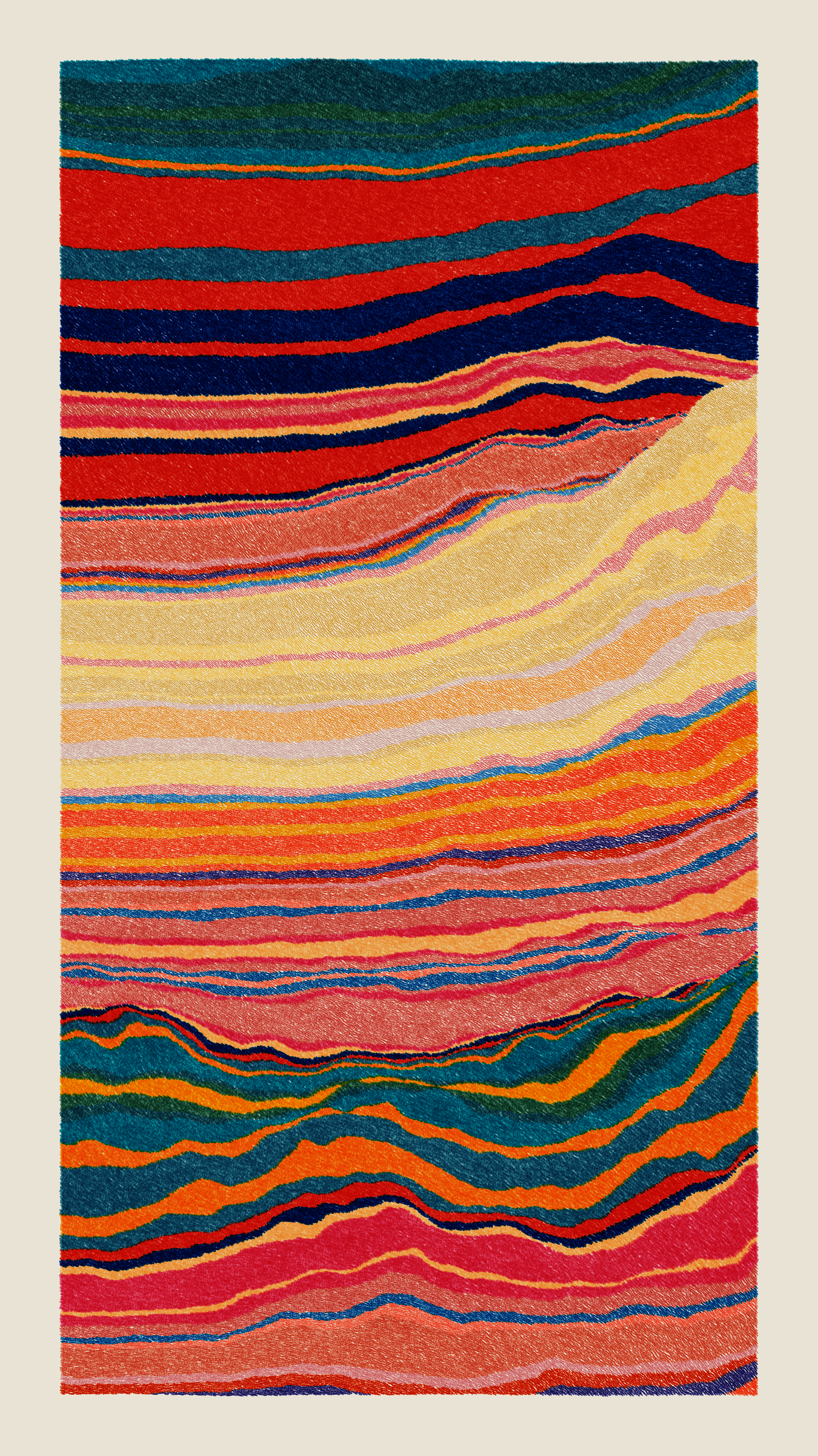 Art Blocks - Art Blocks v2 - Meridian #309 - NFT # 163000309