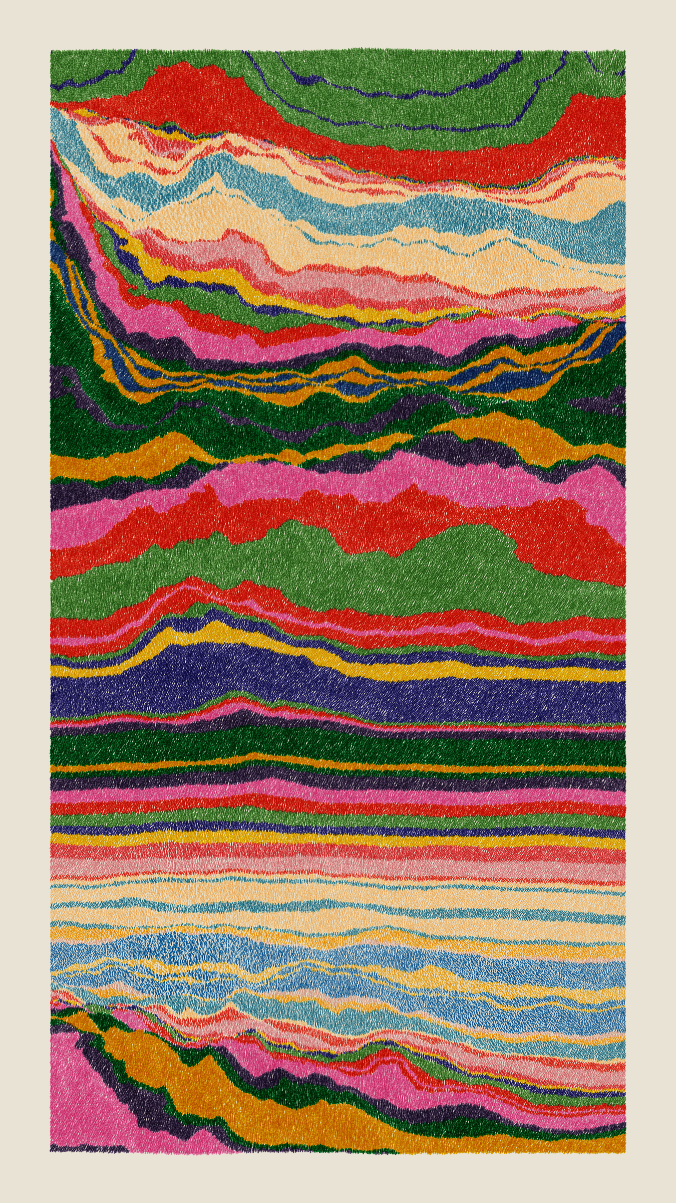 Art Blocks - Art Blocks v2 - Meridian #310 - NFT # 163000310