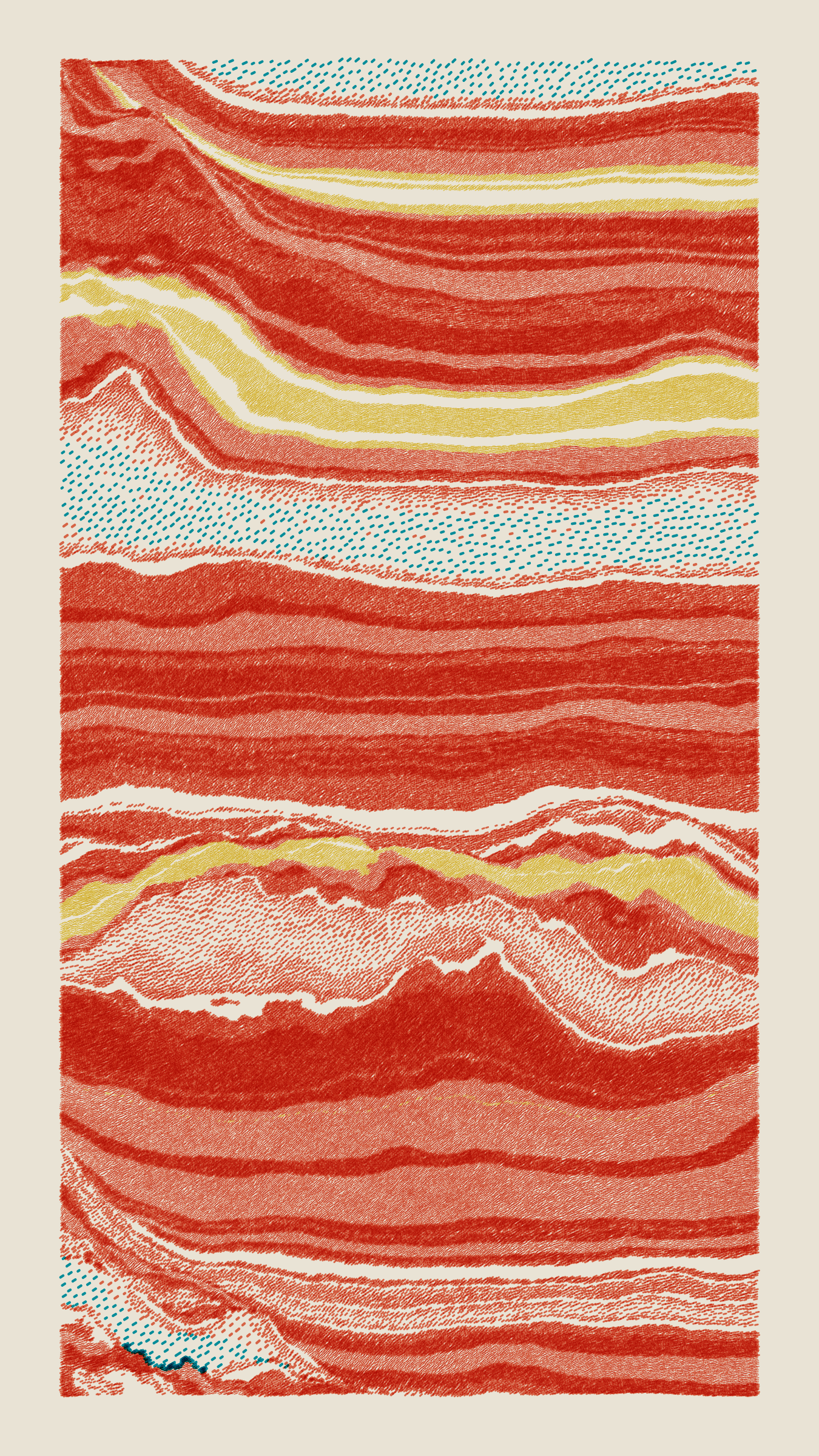 Art Blocks - Art Blocks v2 - Meridian #311 - NFT # 163000311