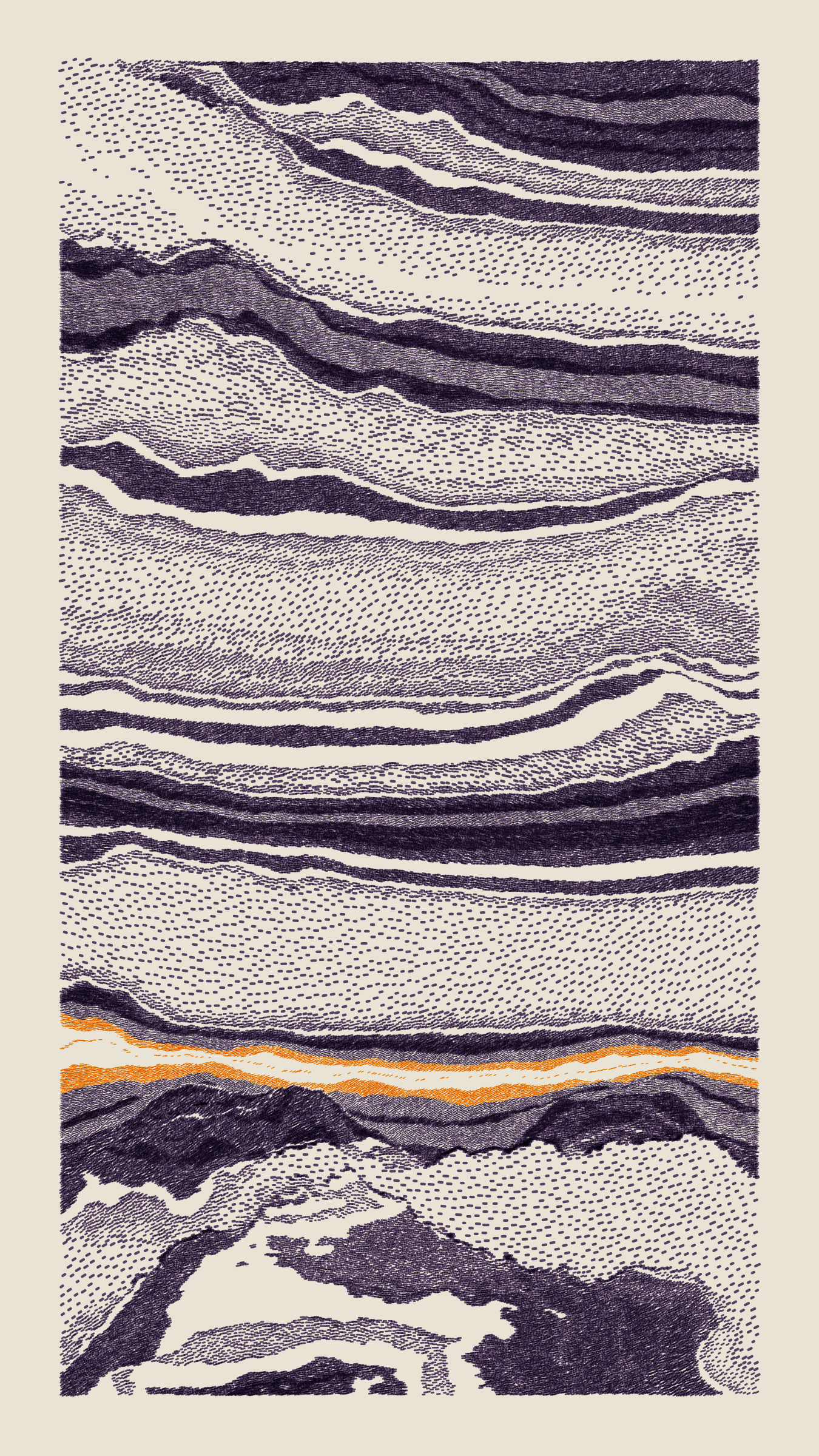 Art Blocks - Art Blocks v2 - Meridian #314 - NFT # 163000314