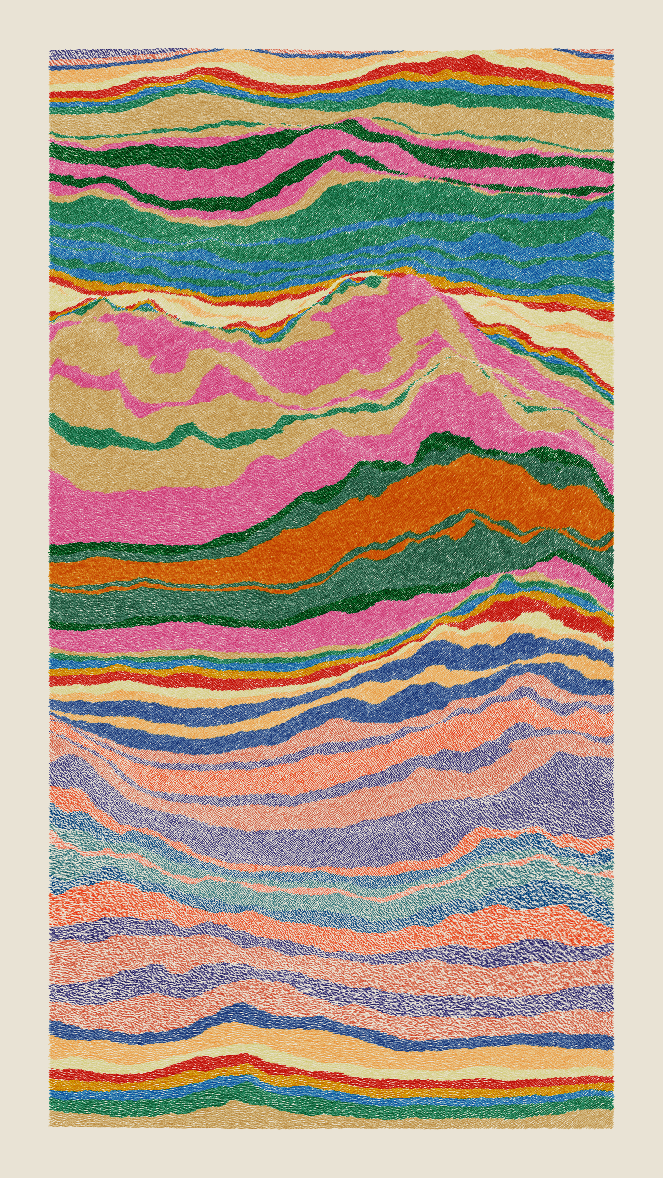 Art Blocks - Art Blocks v2 - Meridian #315 - NFT # 163000315