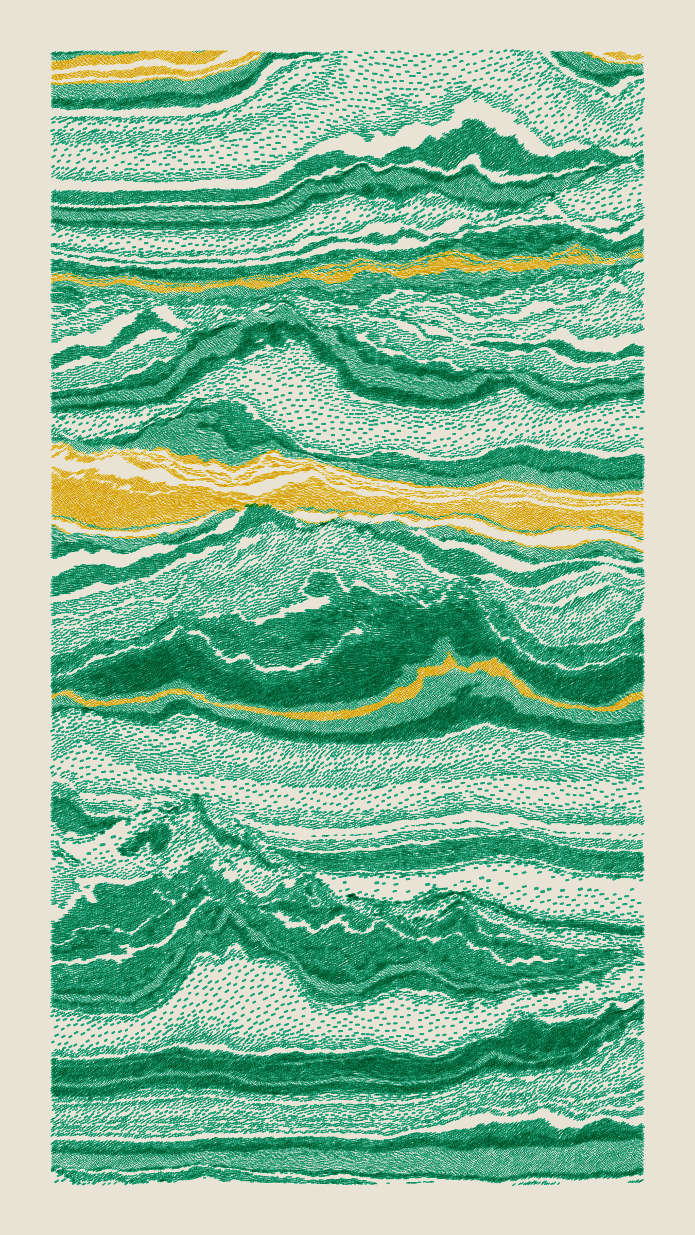 Art Blocks - Art Blocks v2 - Meridian #316 - NFT # 163000316