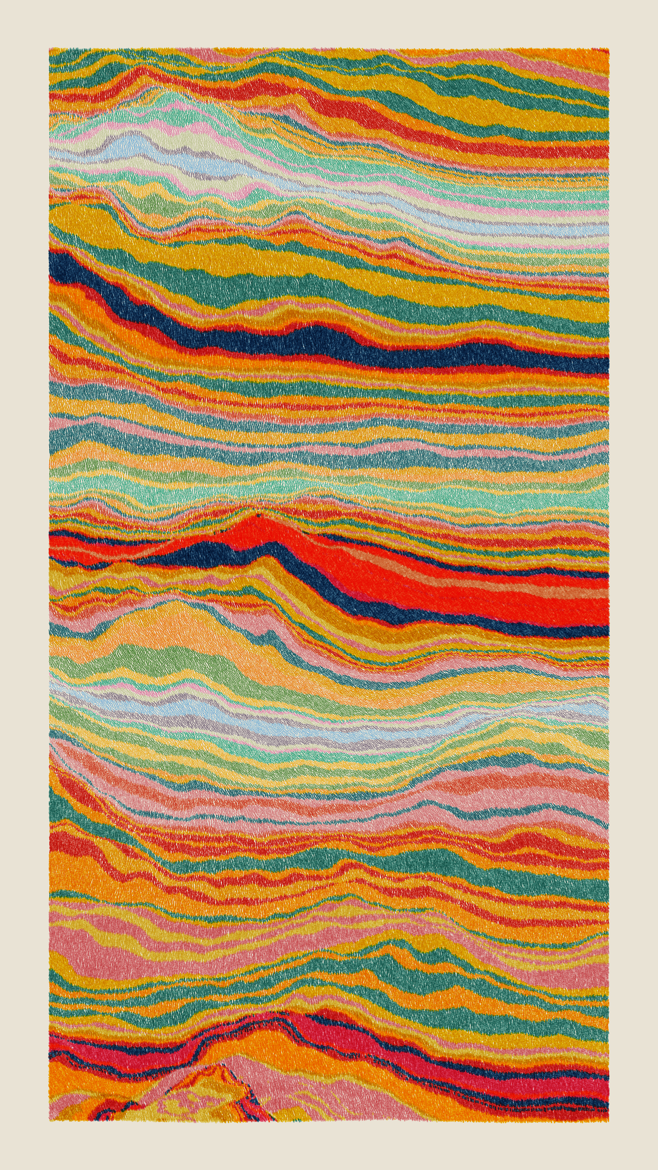 Art Blocks - Art Blocks v2 - Meridian #324 - NFT # 163000324