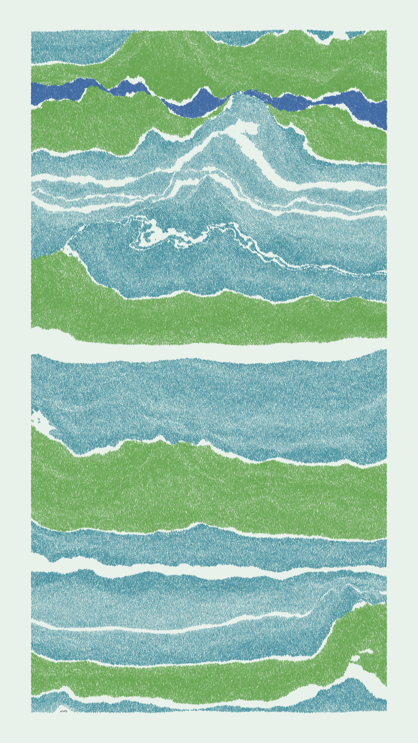 Art Blocks - Art Blocks v2 - Meridian #325 - NFT # 163000325