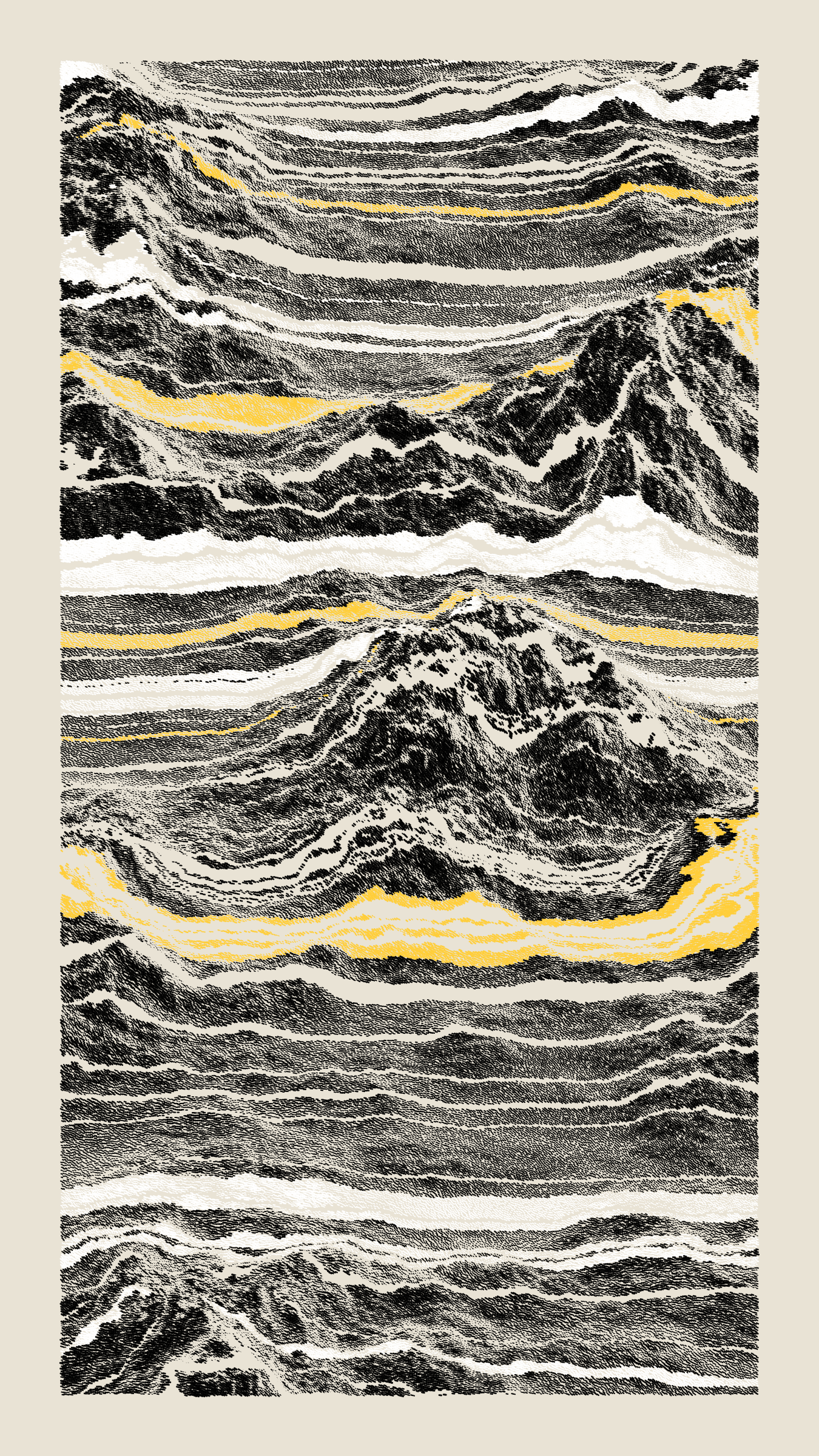 Art Blocks - Art Blocks v2 - Meridian #327 - NFT # 163000327