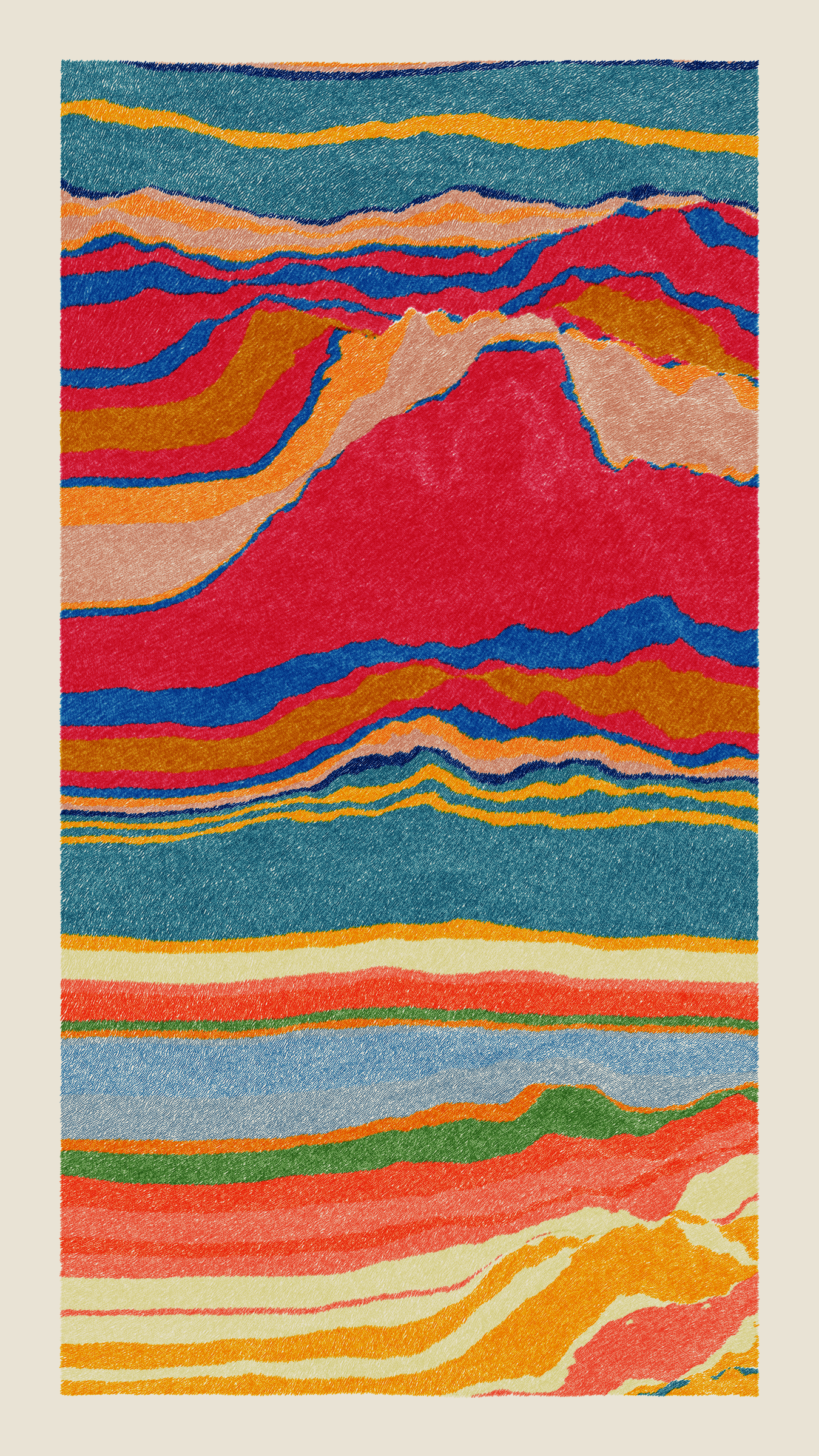 Art Blocks - Art Blocks v2 - Meridian #328 - NFT # 163000328