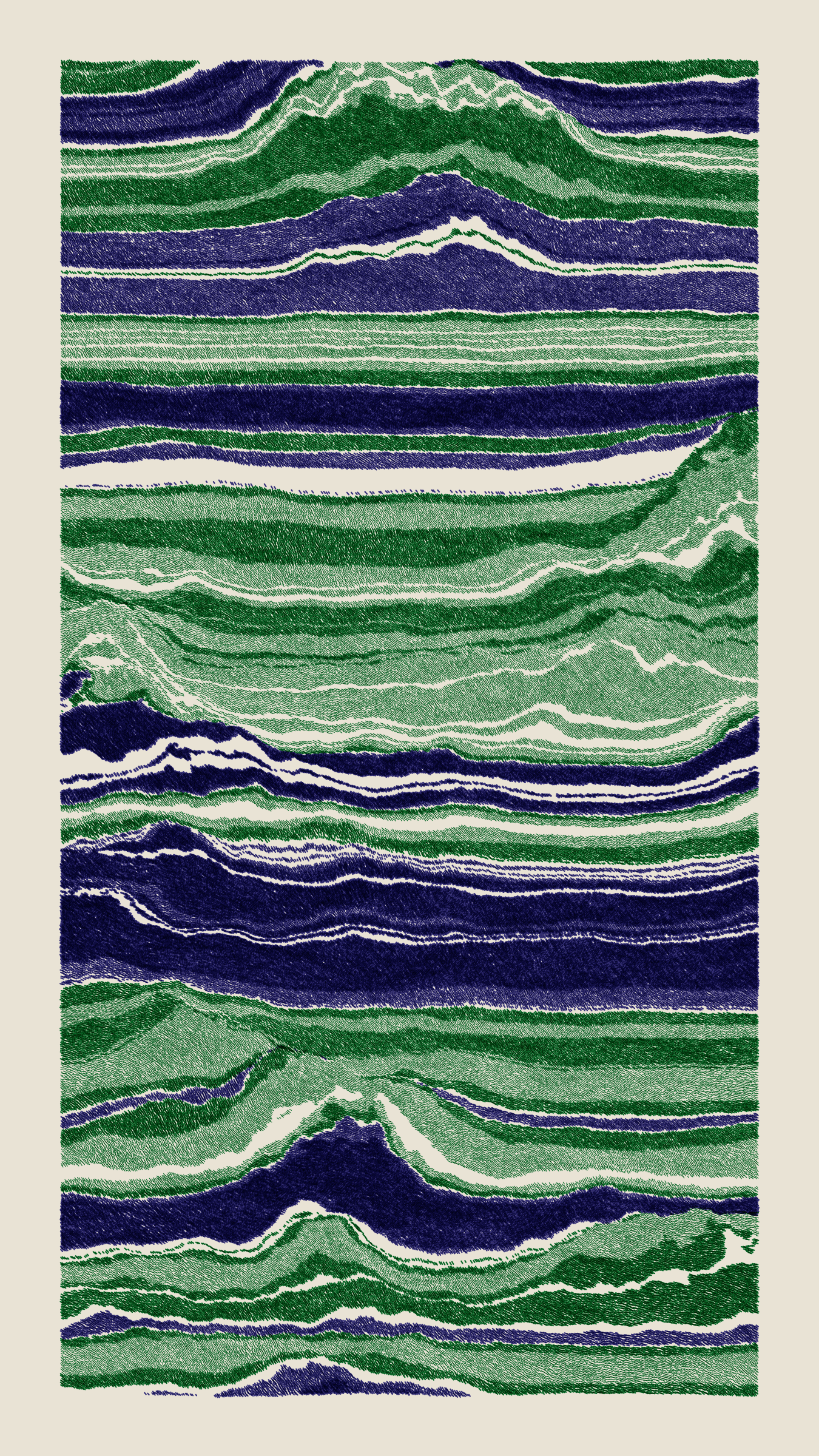 Art Blocks - Art Blocks v2 - Meridian #330 - NFT # 163000330