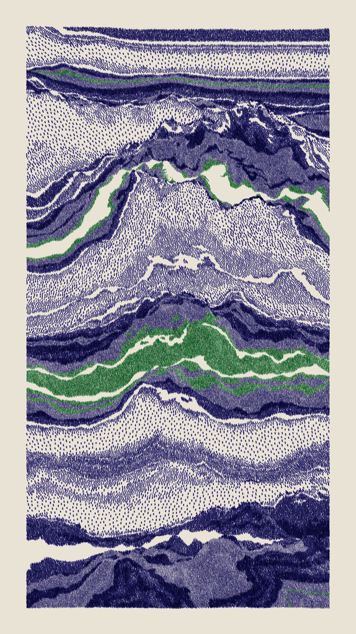 Art Blocks - Art Blocks v2 - Meridian #333 - NFT # 163000333