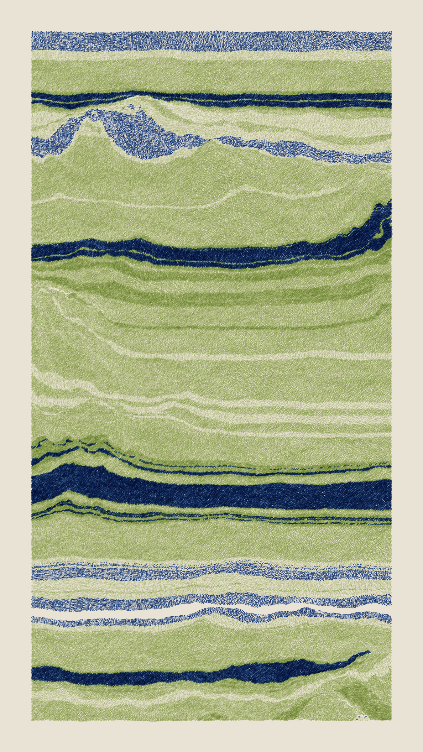 Art Blocks - Art Blocks v2 - Meridian #334 - NFT # 163000334