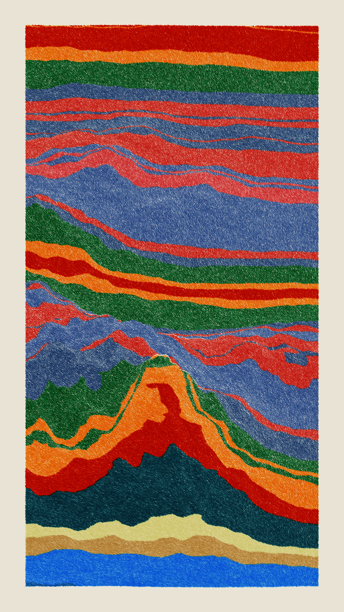 Art Blocks - Art Blocks v2 - Meridian #337 - NFT # 163000337