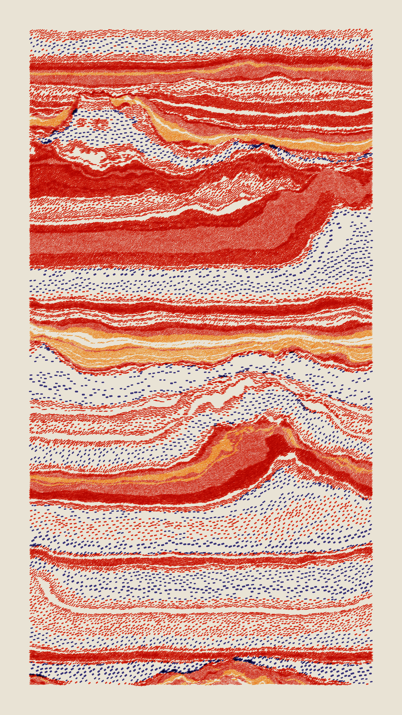 Art Blocks - Art Blocks v2 - Meridian #338 - NFT # 163000338