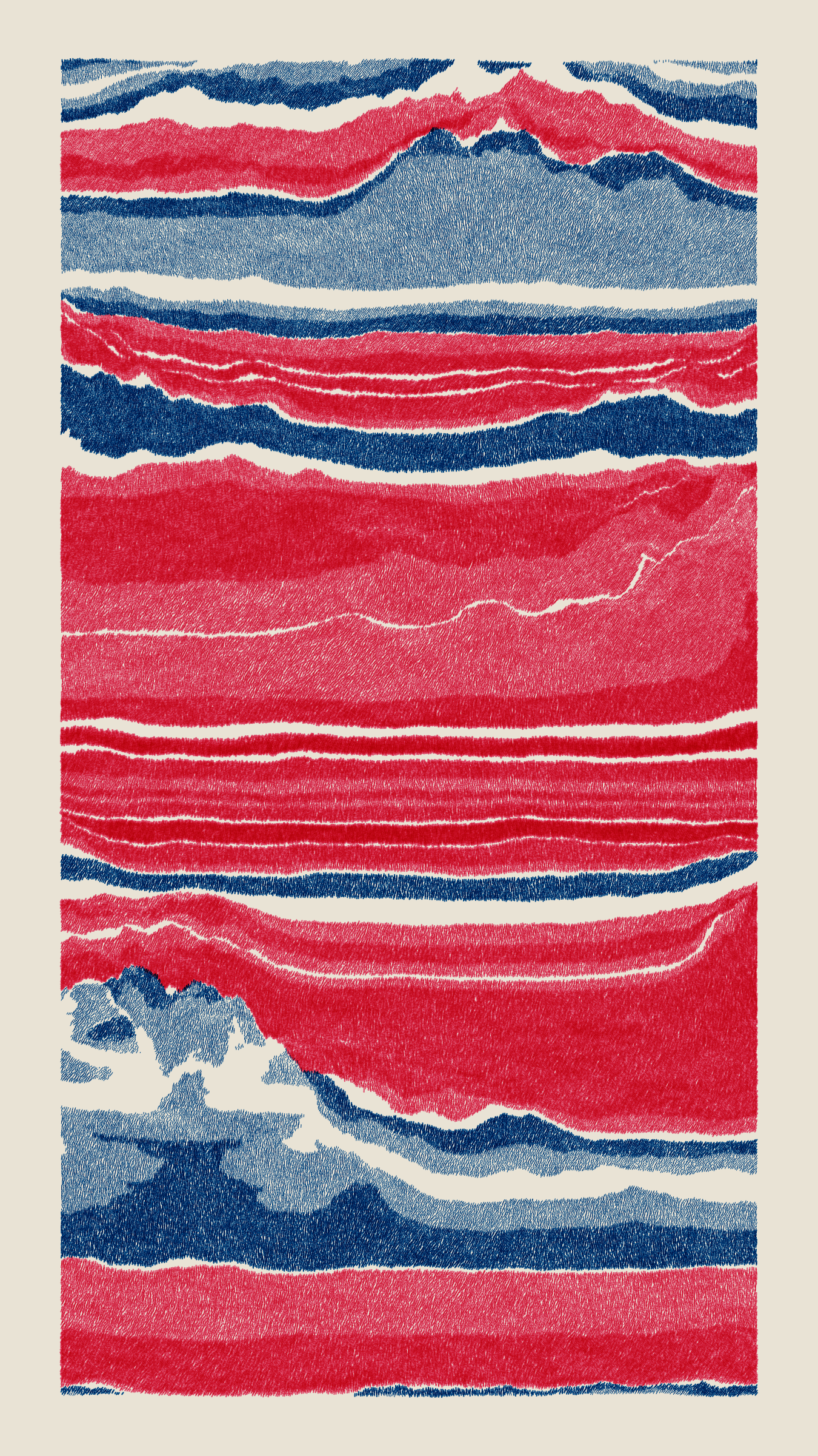 Art Blocks - Art Blocks v2 - Meridian #340 - NFT # 163000340