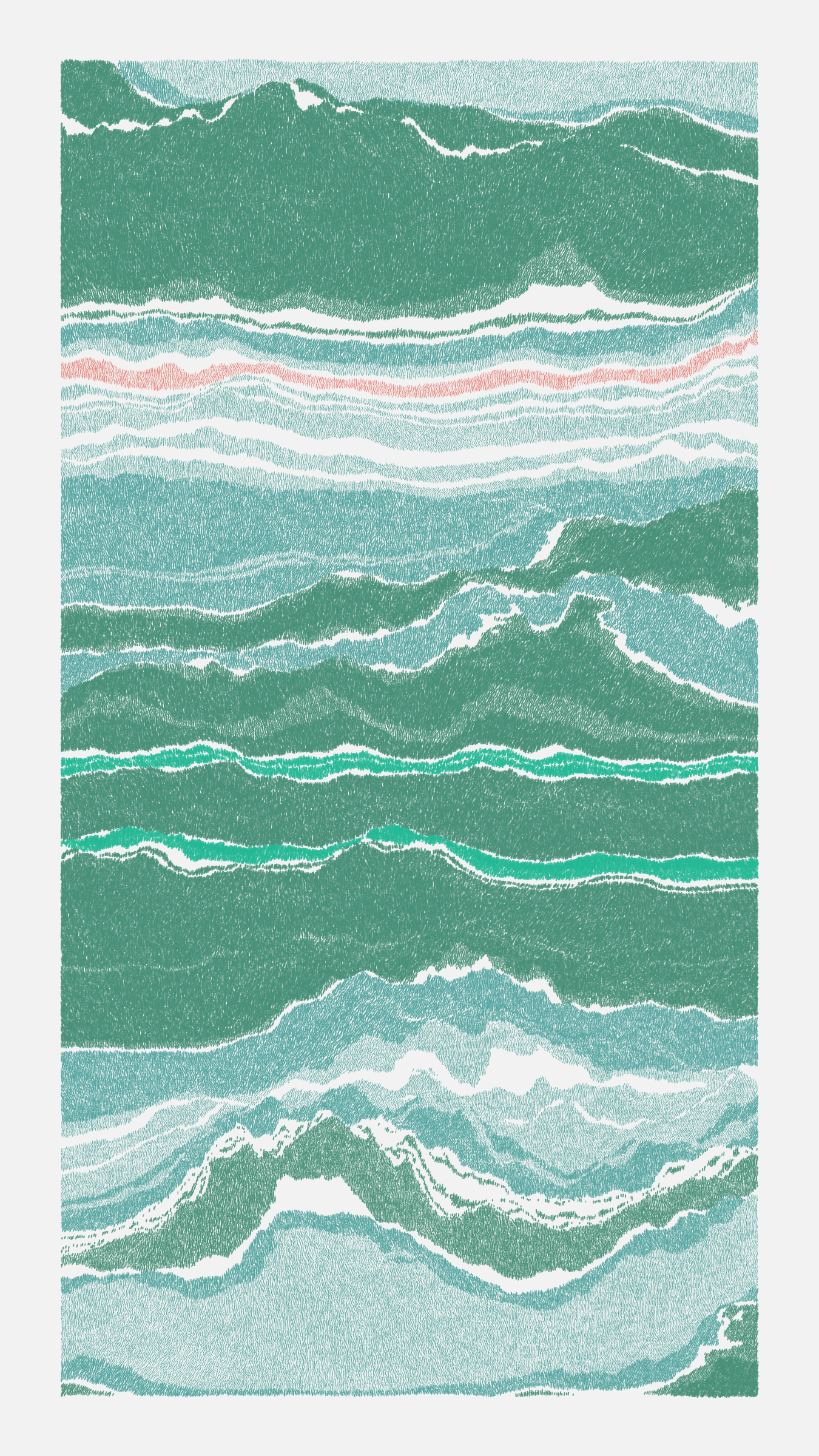 Art Blocks - Art Blocks v2 - Meridian #343 - NFT # 163000343