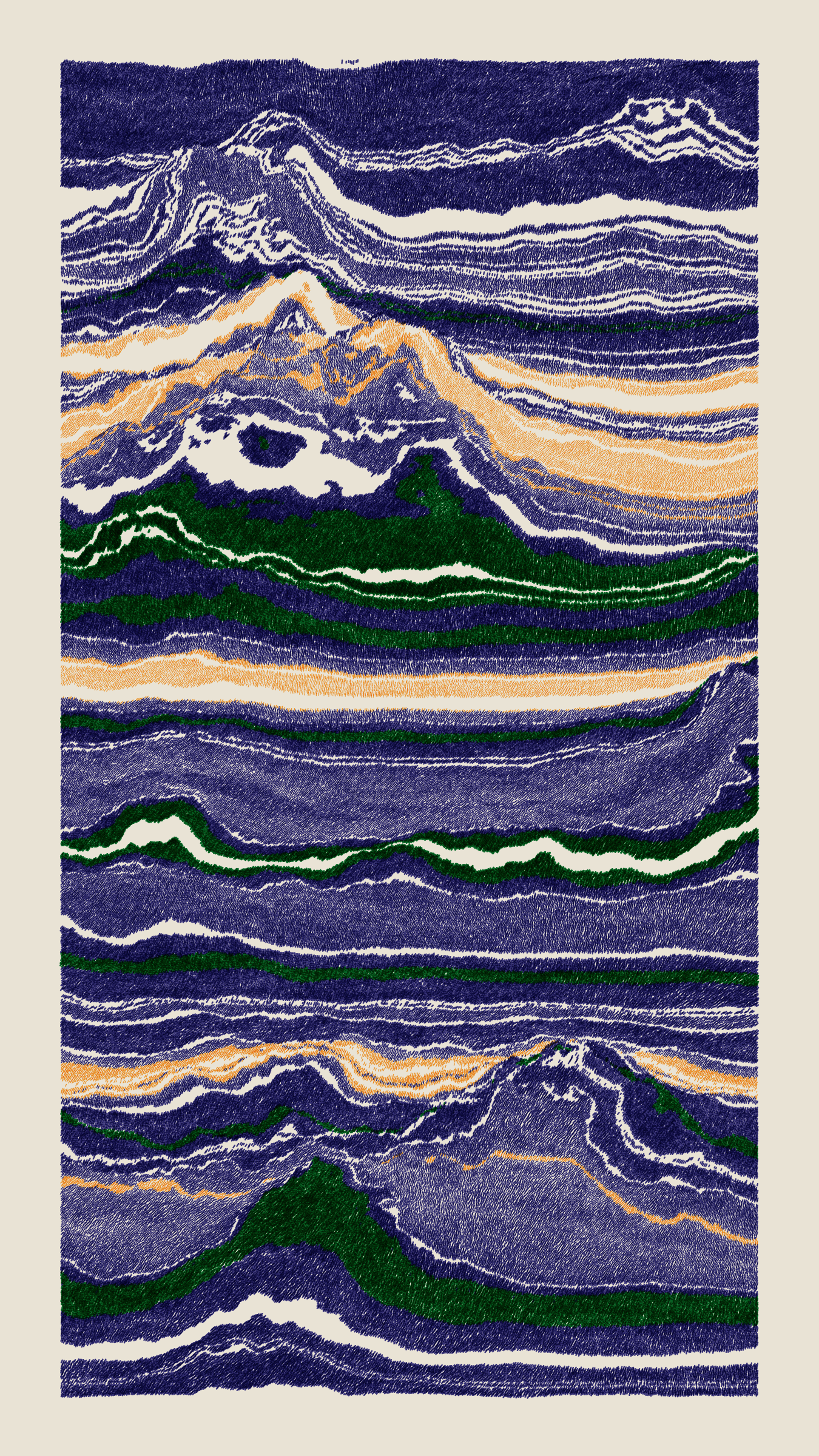 Art Blocks - Art Blocks v2 - Meridian #346 - NFT # 163000346