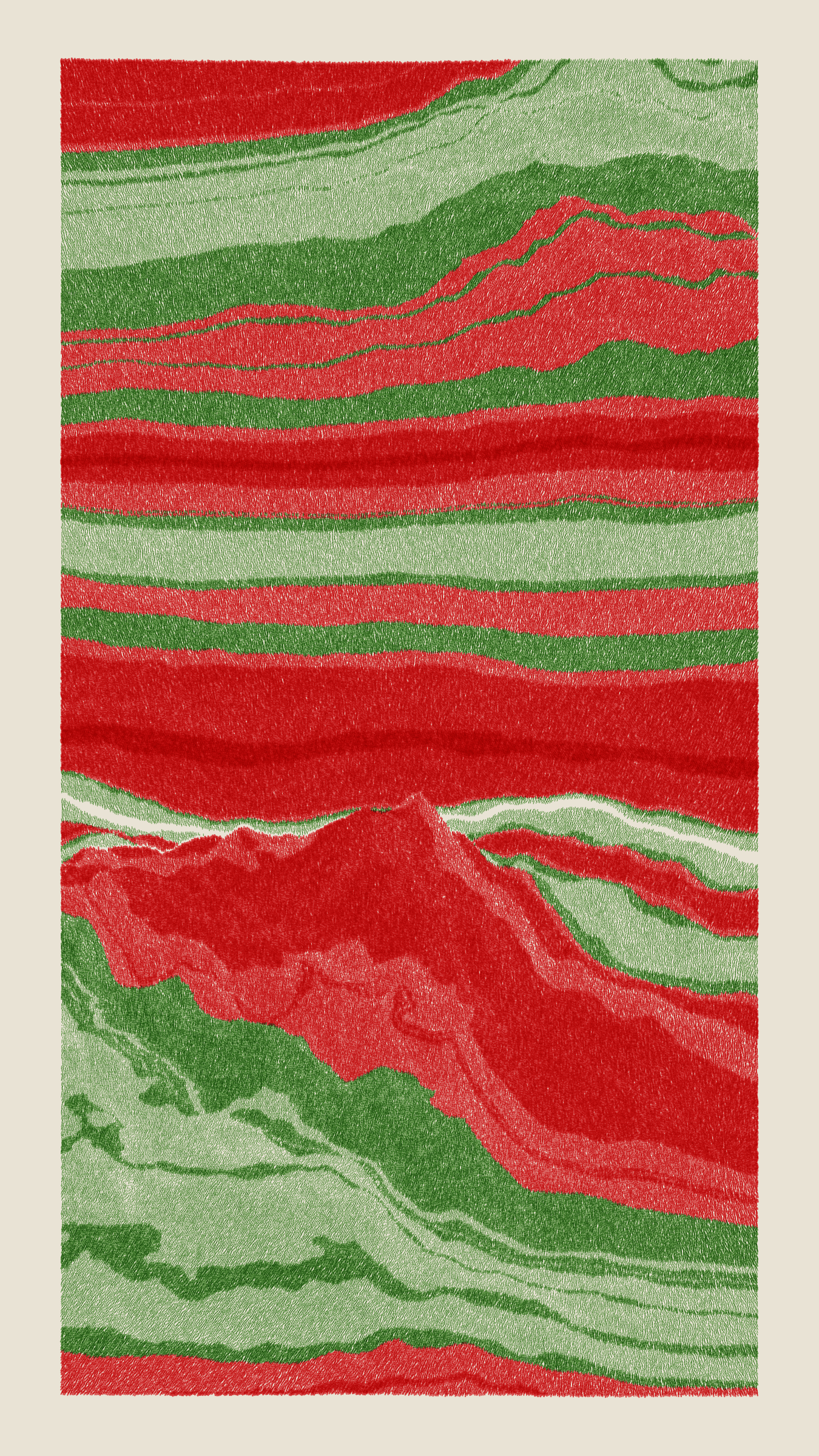 Art Blocks - Art Blocks v2 - Meridian #354 - NFT # 163000354