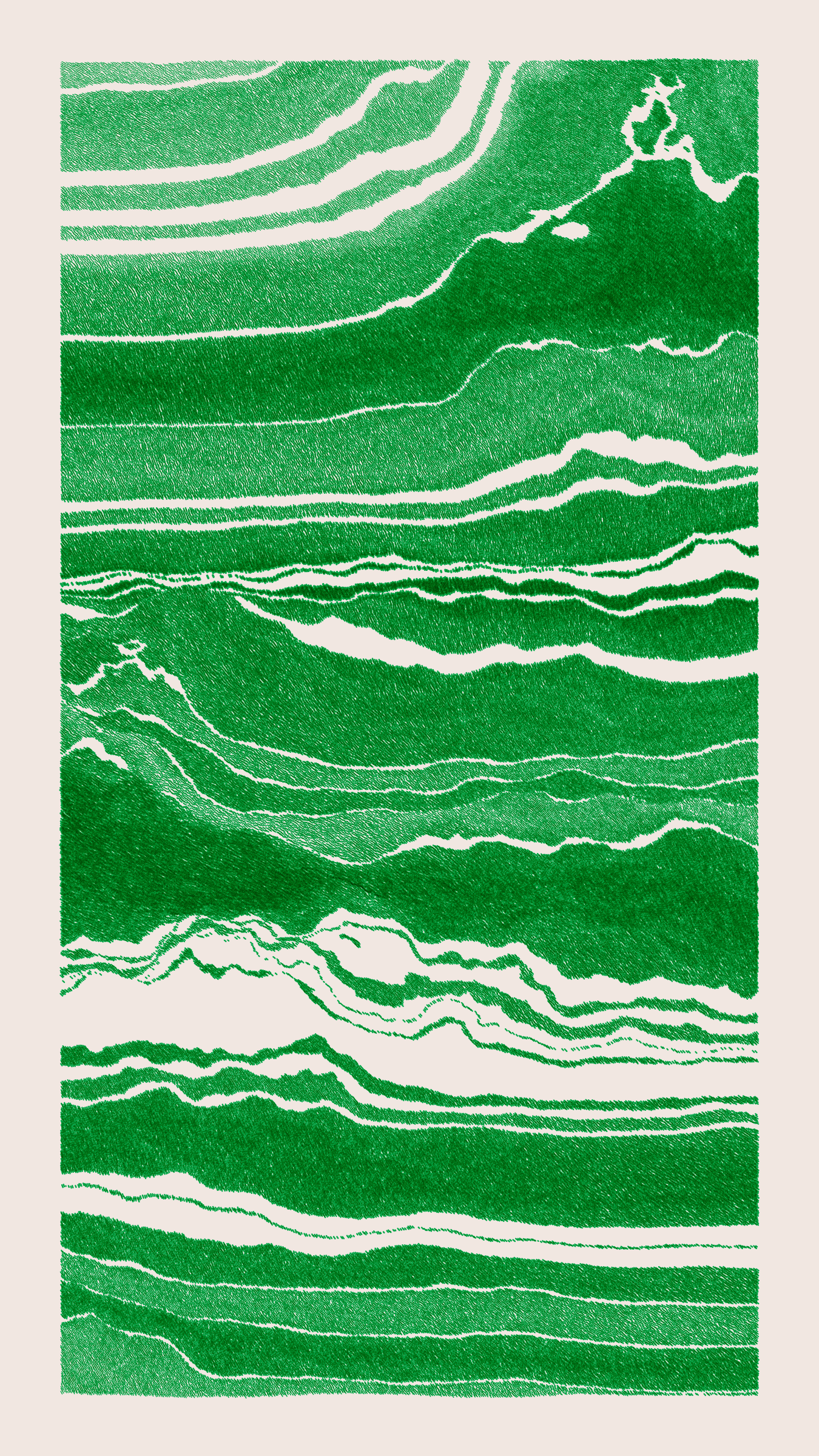 Art Blocks - Art Blocks v2 - Meridian #357 - NFT # 163000357