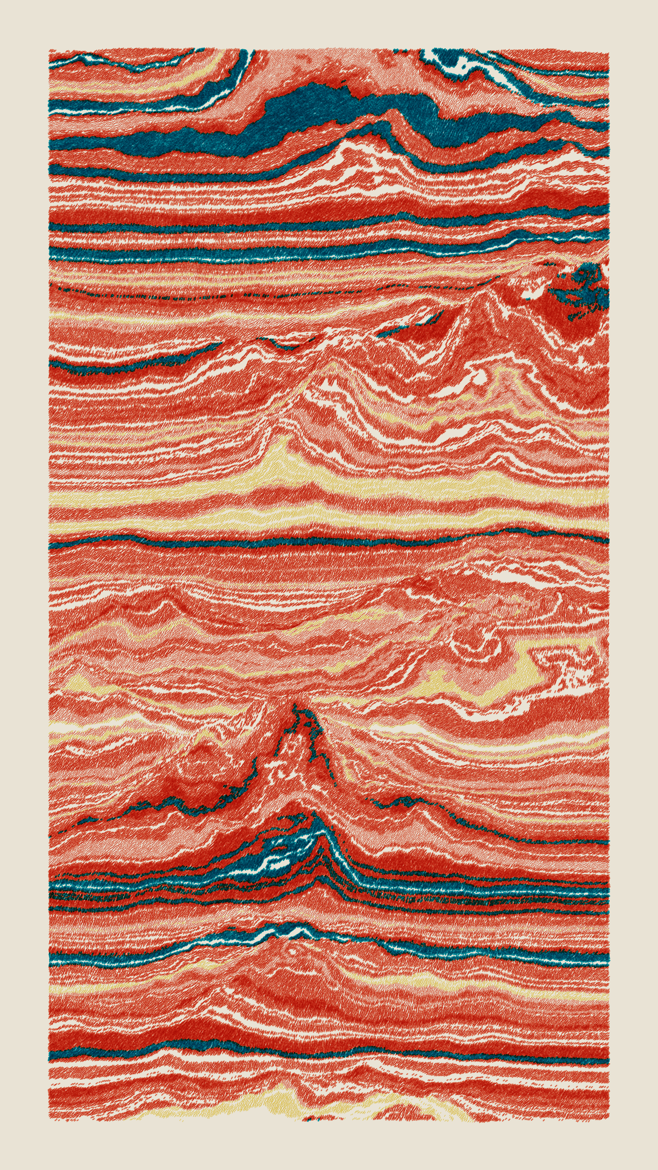 Art Blocks - Art Blocks v2 - Meridian #361 - NFT # 163000361