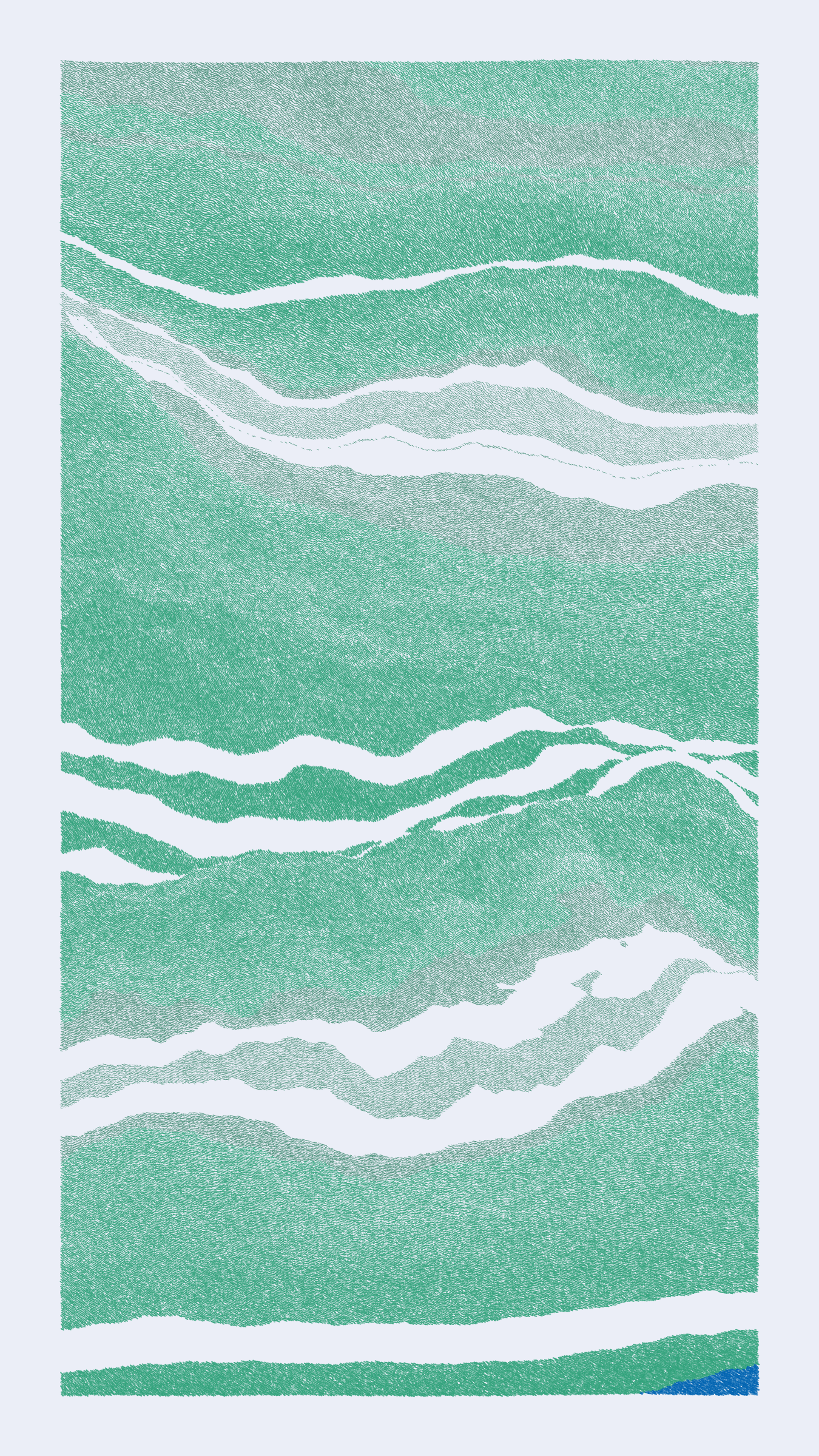 Art Blocks - Art Blocks v2 - Meridian #364 - NFT # 163000364