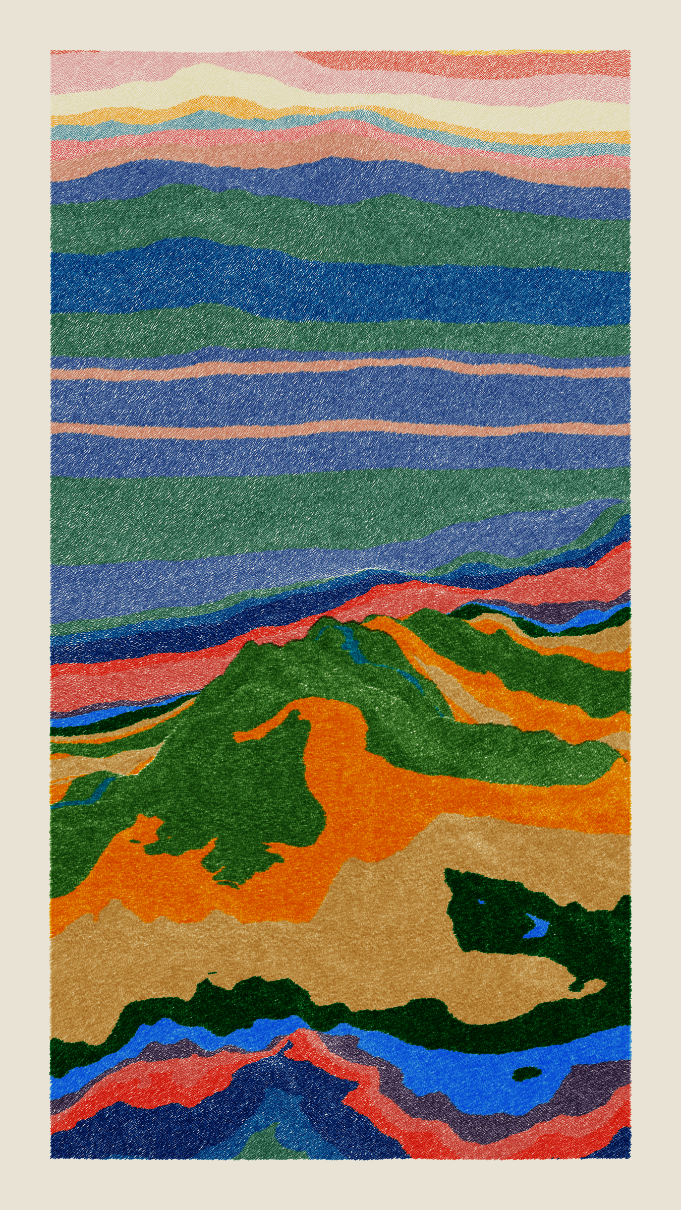 Art Blocks - Art Blocks v2 - Meridian #367 - NFT # 163000367