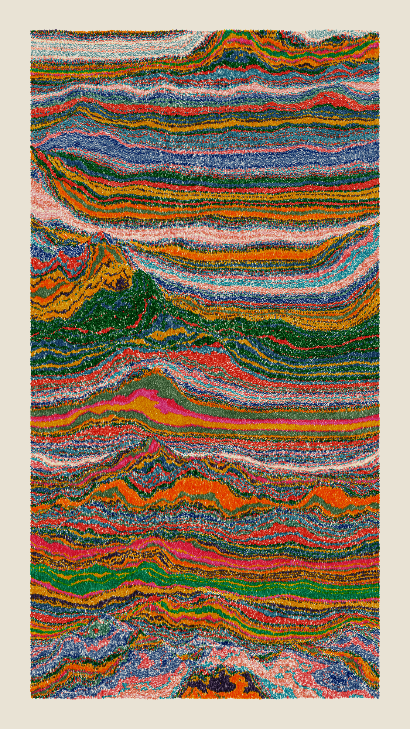 Art Blocks - Art Blocks v2 - Meridian #370 - NFT # 163000370