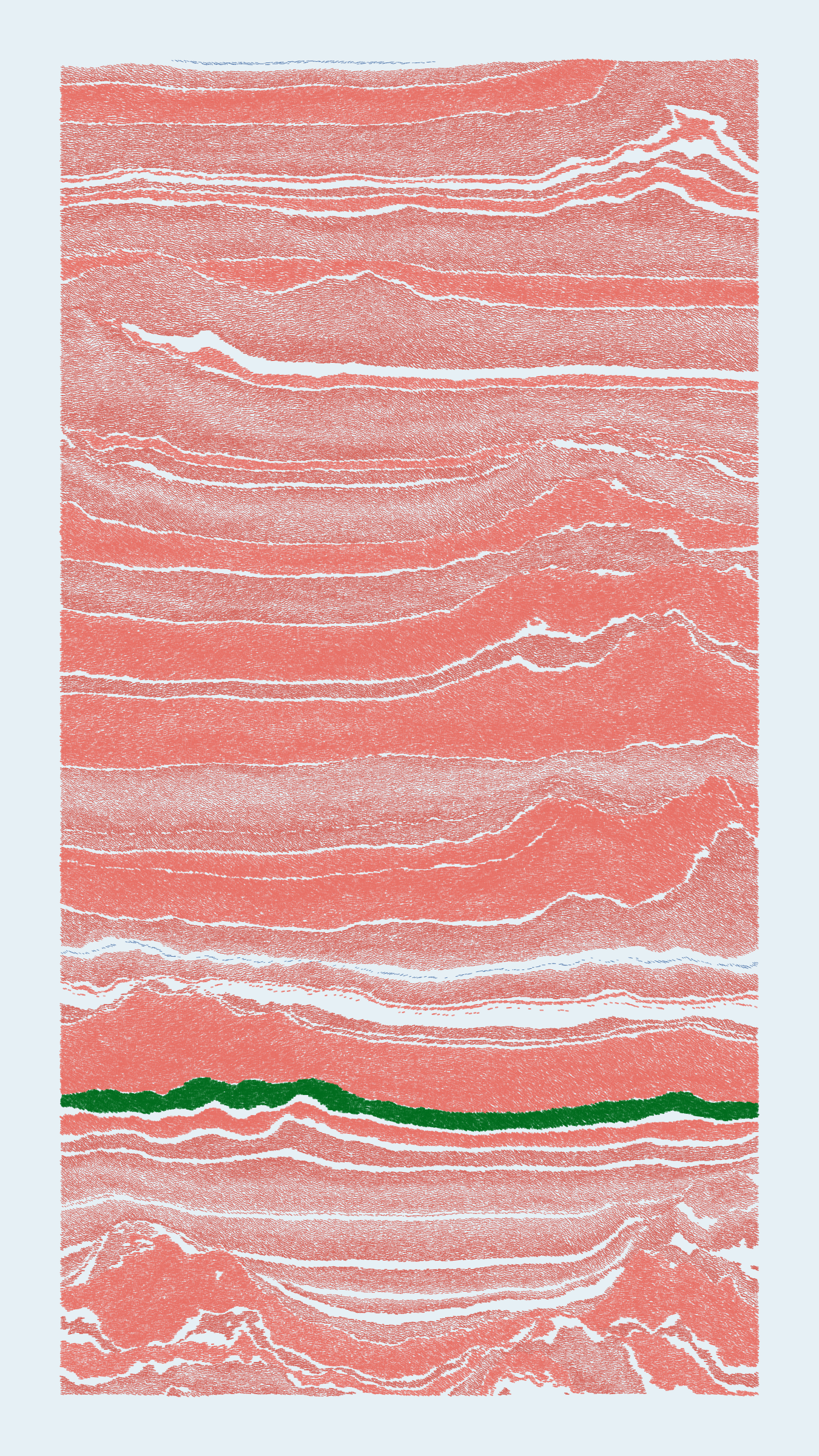 Art Blocks - Art Blocks v2 - Meridian #371 - NFT # 163000371