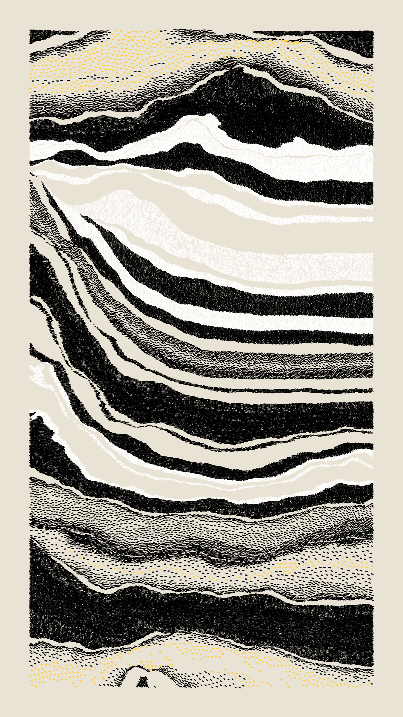 Art Blocks - Art Blocks v2 - Meridian #372 - NFT # 163000372