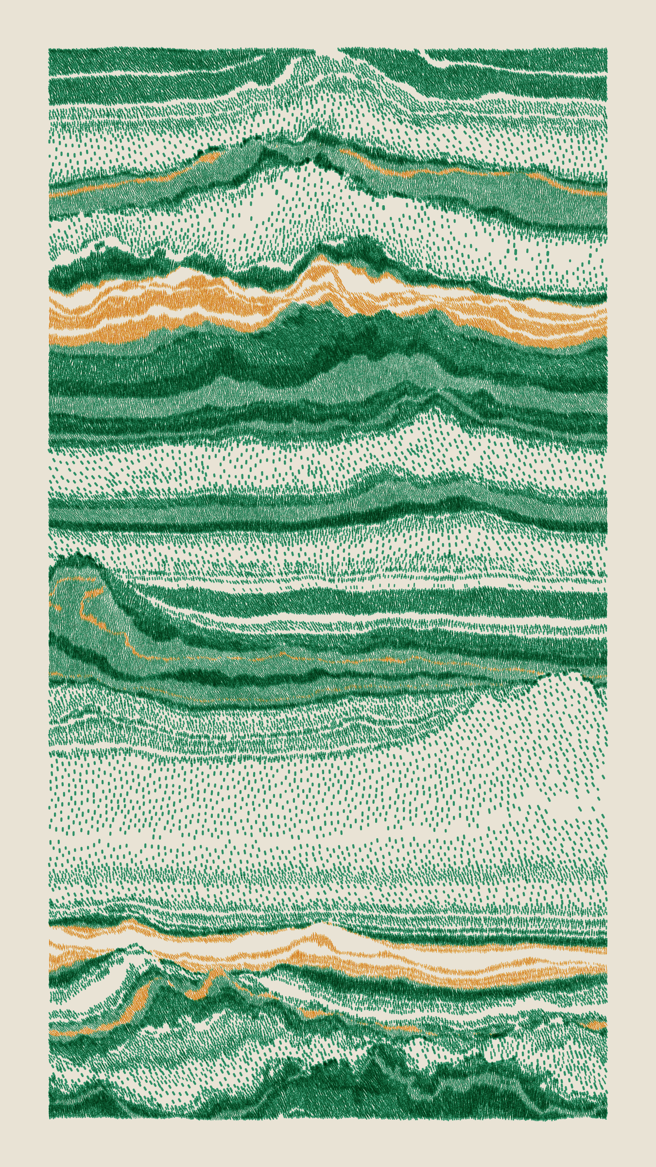 Art Blocks - Art Blocks v2 - Meridian #384 - NFT # 163000384