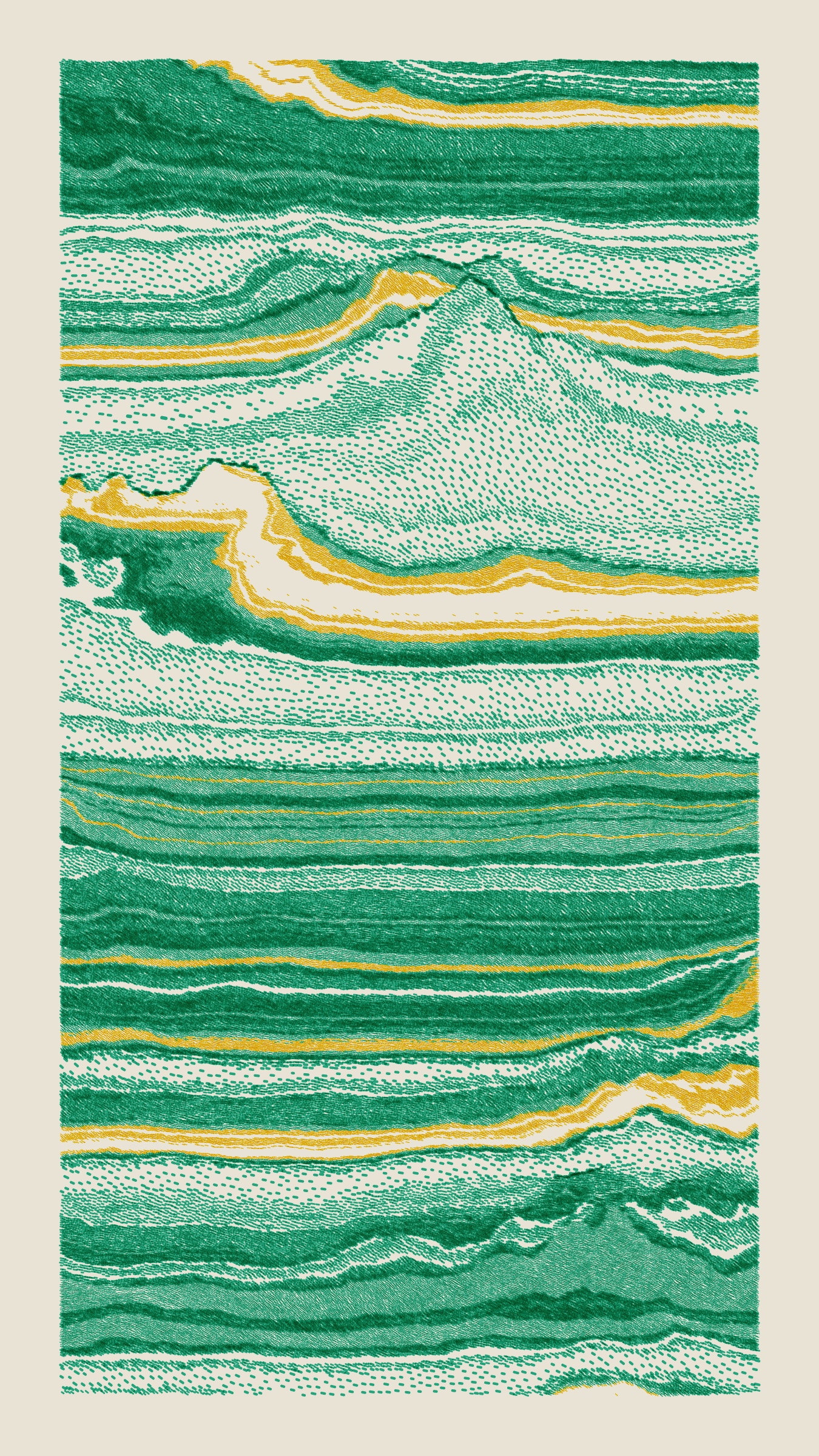 Art Blocks - Art Blocks v2 - Meridian #391 - NFT # 163000391