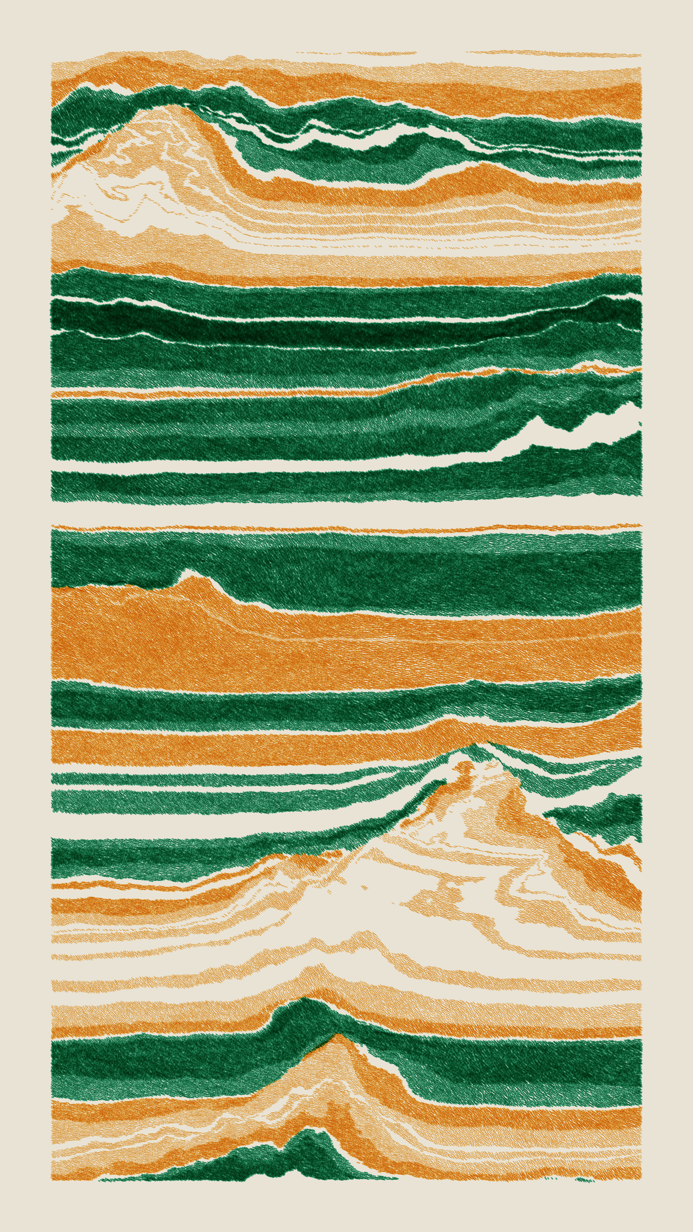 Art Blocks - Art Blocks v2 - Meridian #393 - NFT # 163000393