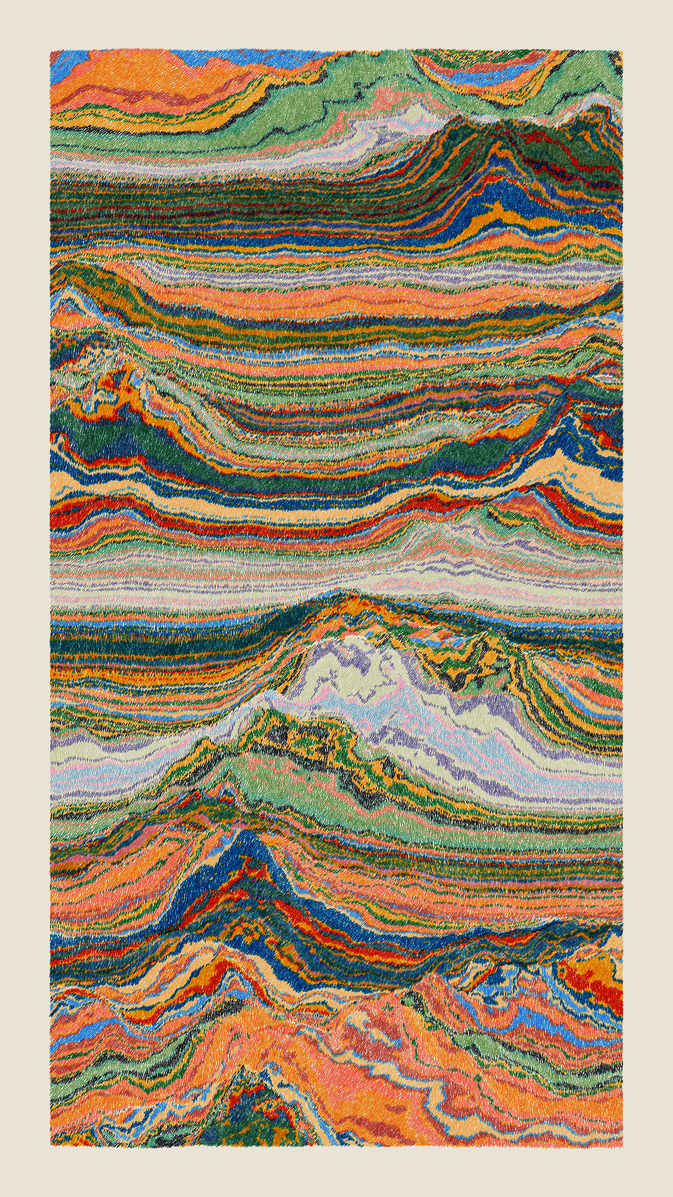 Art Blocks - Art Blocks v2 - Meridian #404 - NFT # 163000404