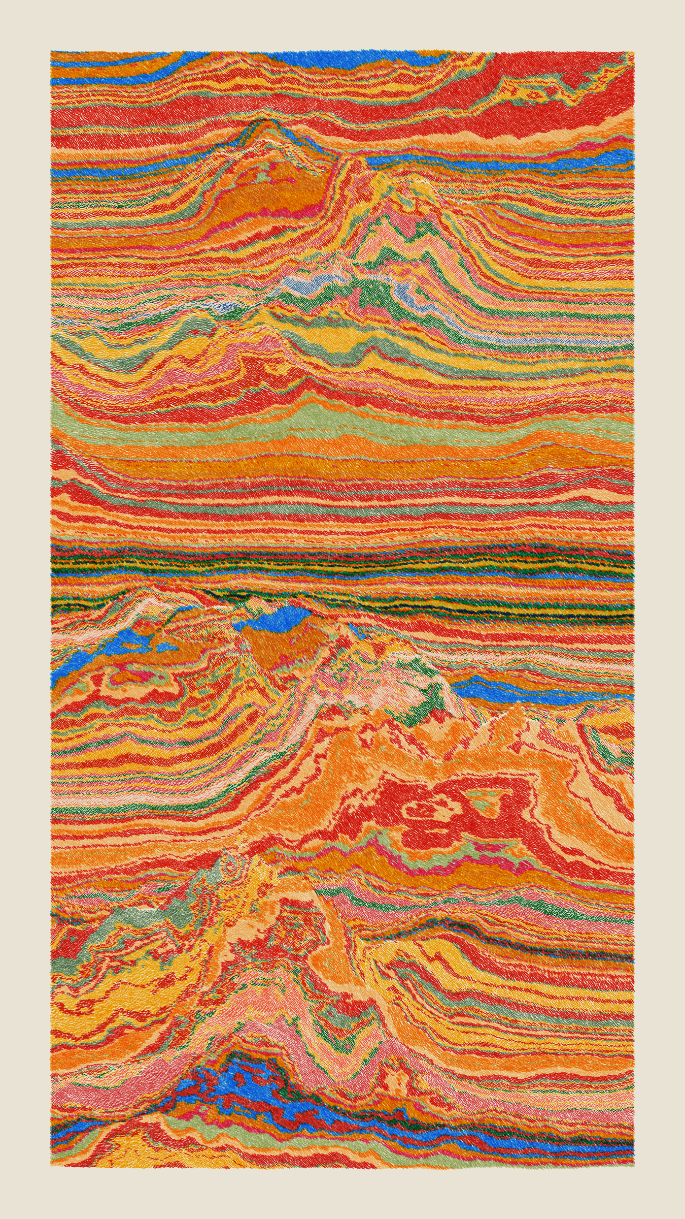 Art Blocks - Art Blocks v2 - Meridian #406 - NFT # 163000406