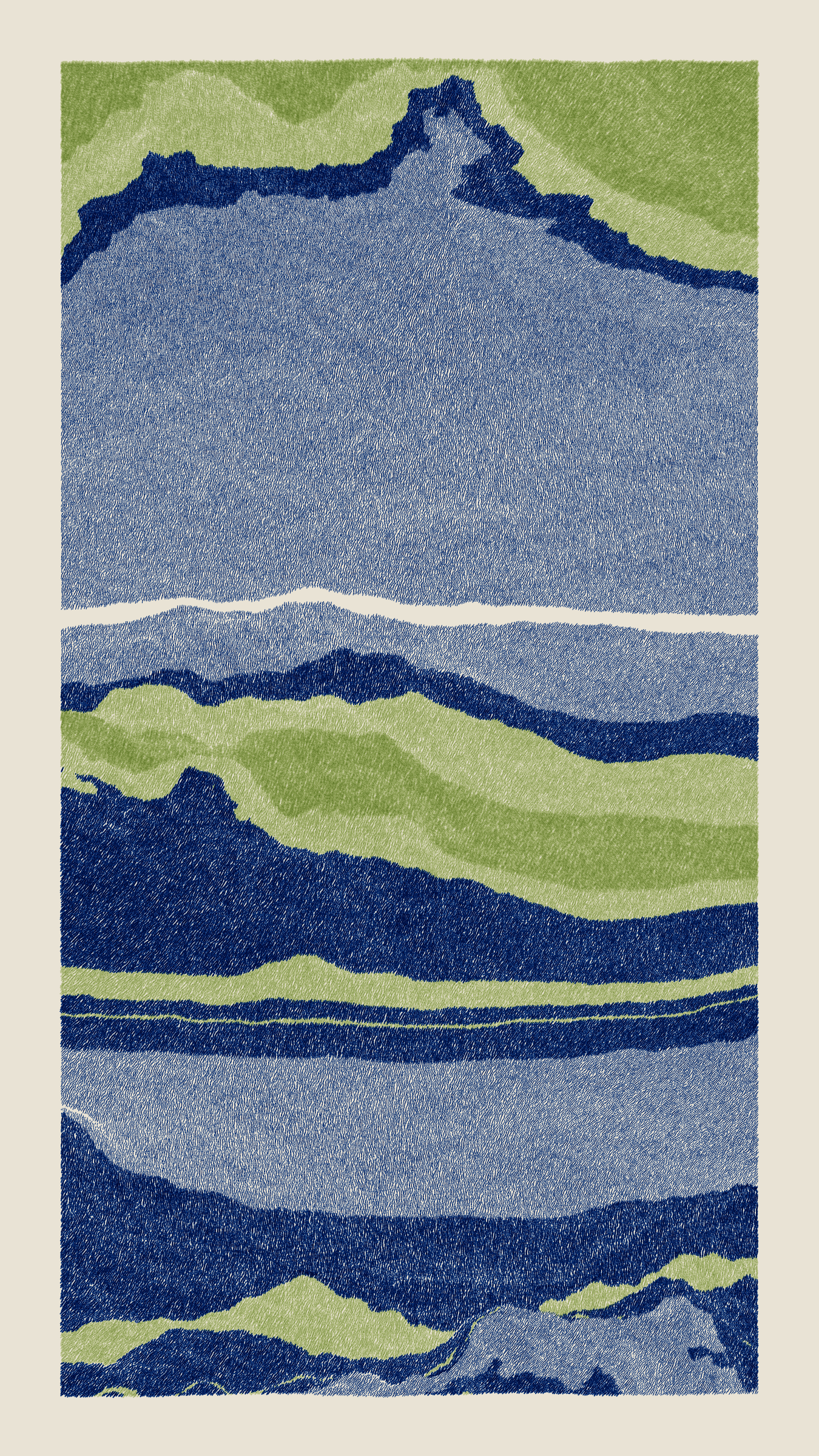 Art Blocks - Art Blocks v2 - Meridian #407 - NFT # 163000407