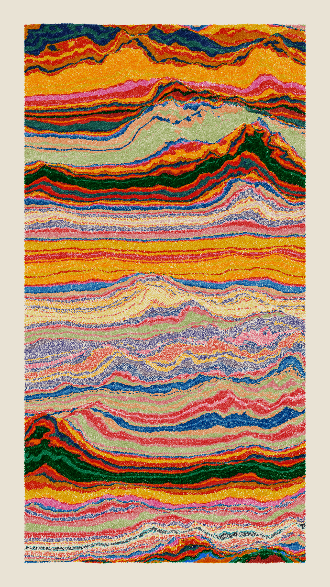 Art Blocks - Art Blocks v2 - Meridian #408 - NFT # 163000408