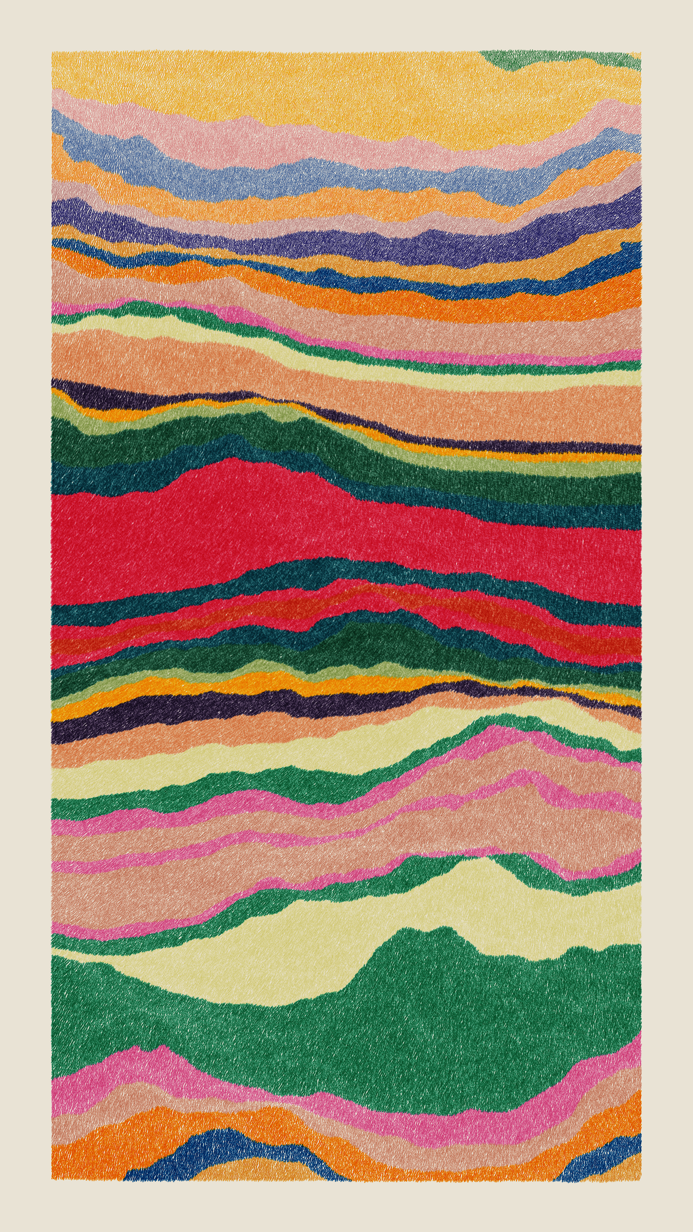 Art Blocks - Art Blocks v2 - Meridian #412 - NFT # 163000412